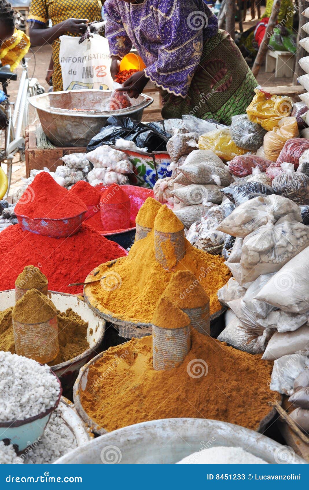 African market stock image. Image of african, traditional 8451233