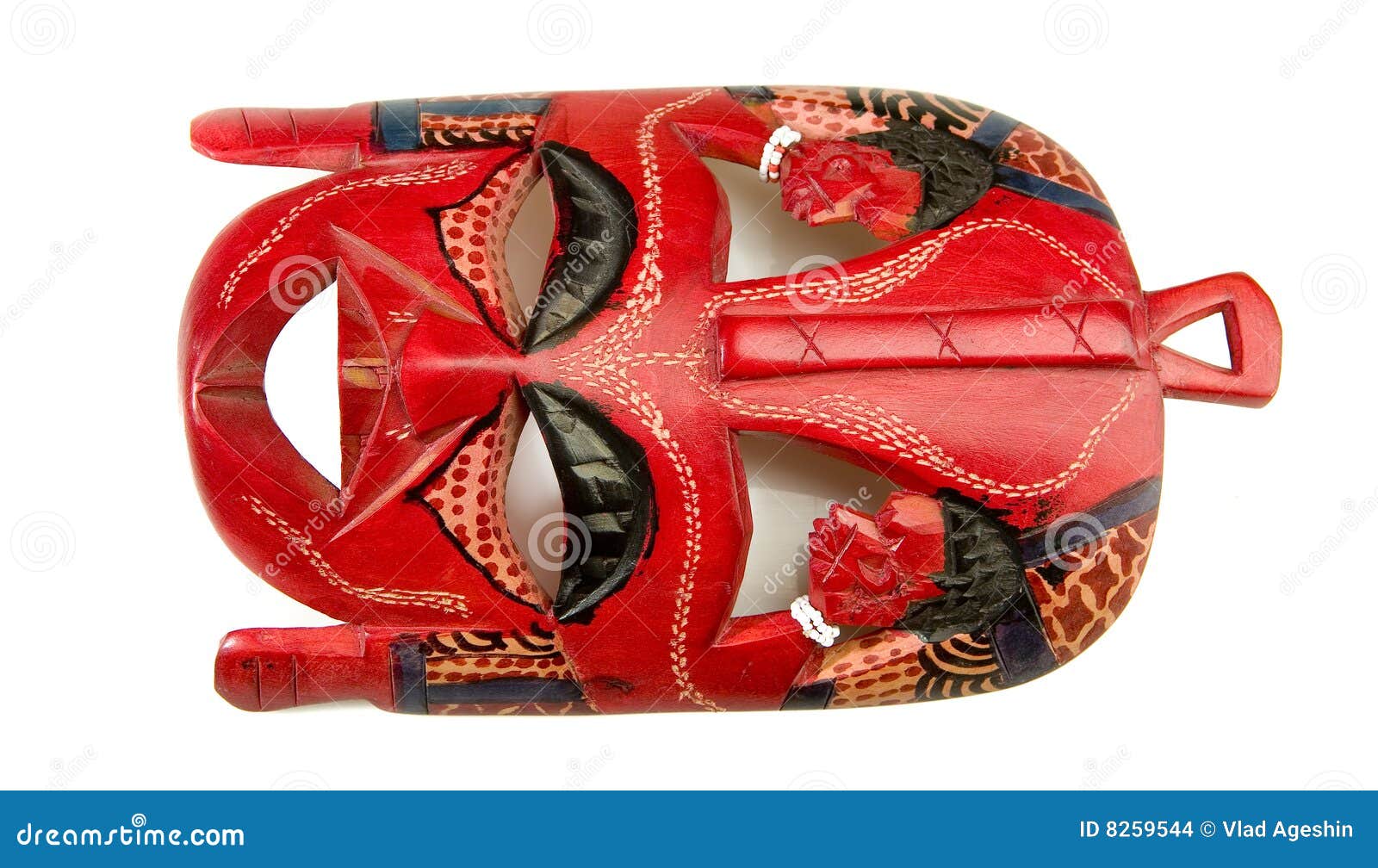 African mask stock photo. Image of spiritual, mask, massai 8259544