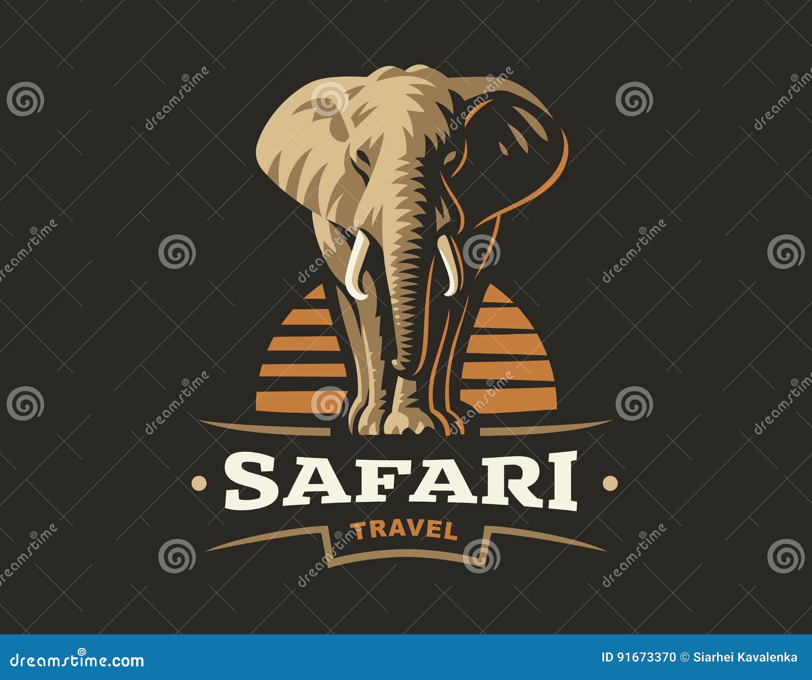 dark red safari logo