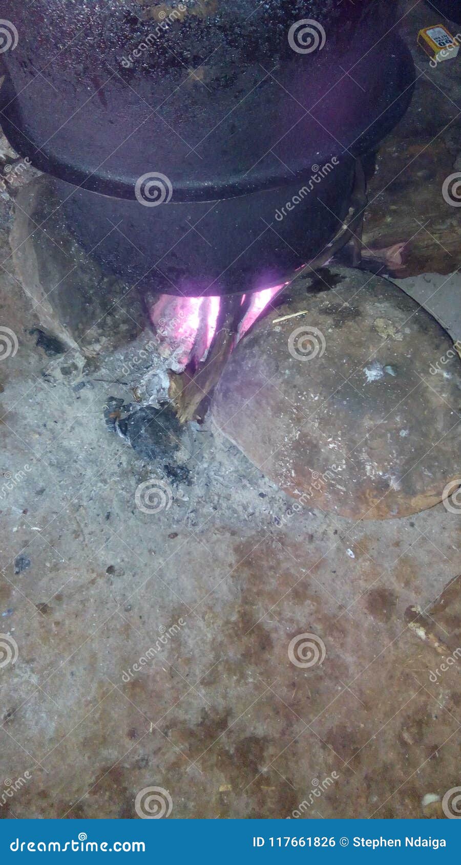 African 3 Stoned Fireplace stock photo. Image of visit 117661826