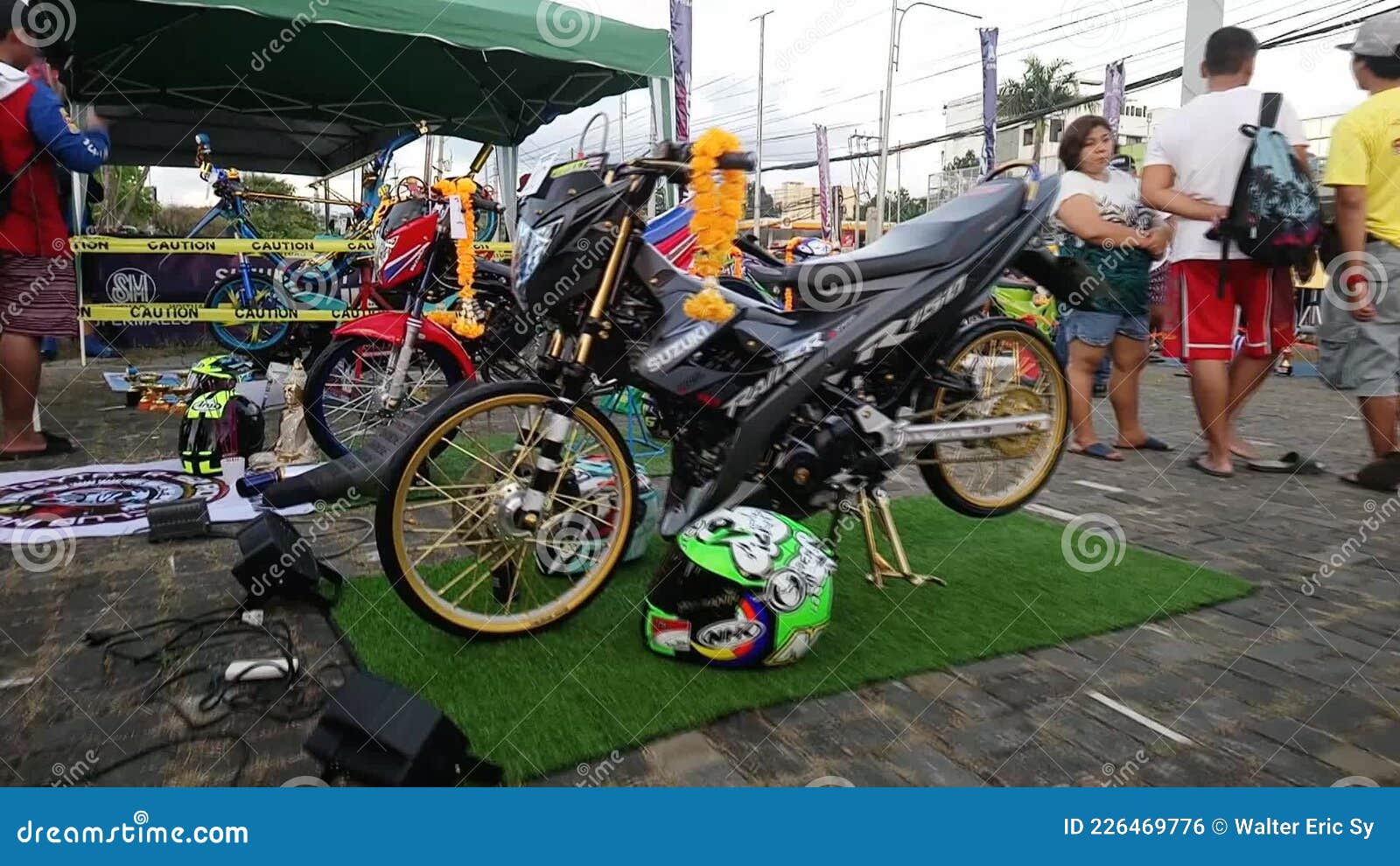 Aftermarket Motorcycle Display at East Auto Moto Show in Taytay, Rizal