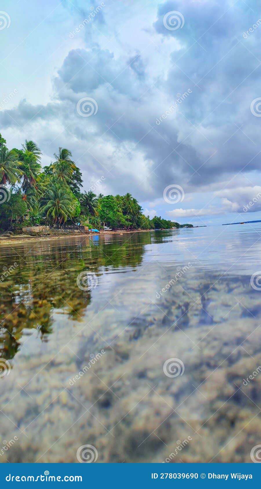 afternoon at frans kaisepo biak beach