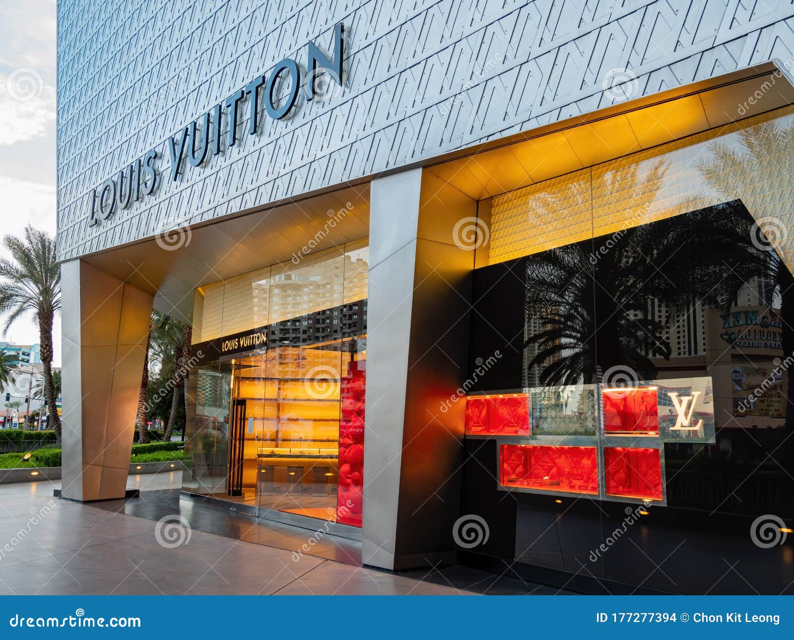 Louis Vuitton store editorial stock photo. Image of design - 75220693