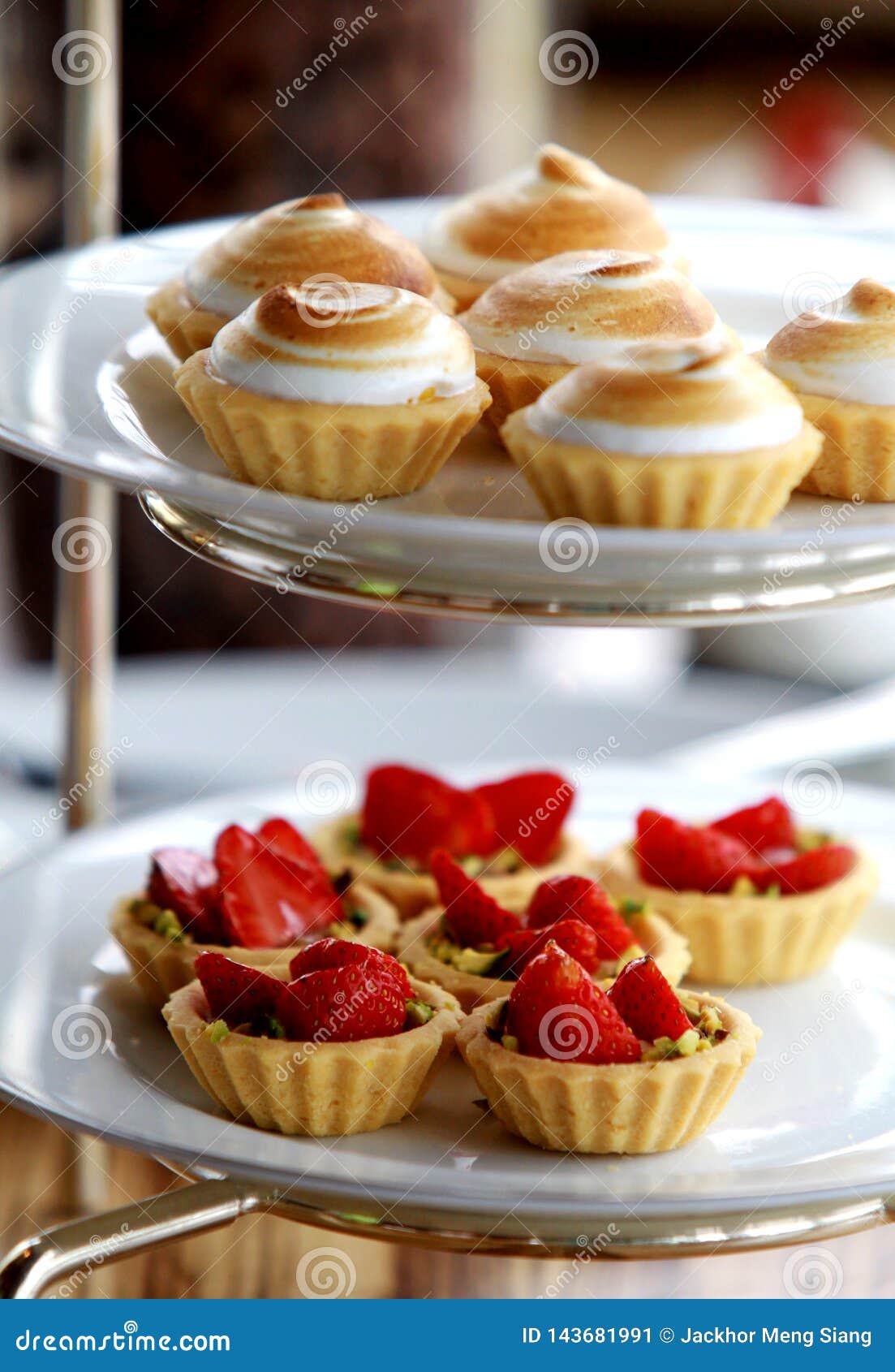 Afternoon tea dessert stock image. Image of food, delicious 143681991