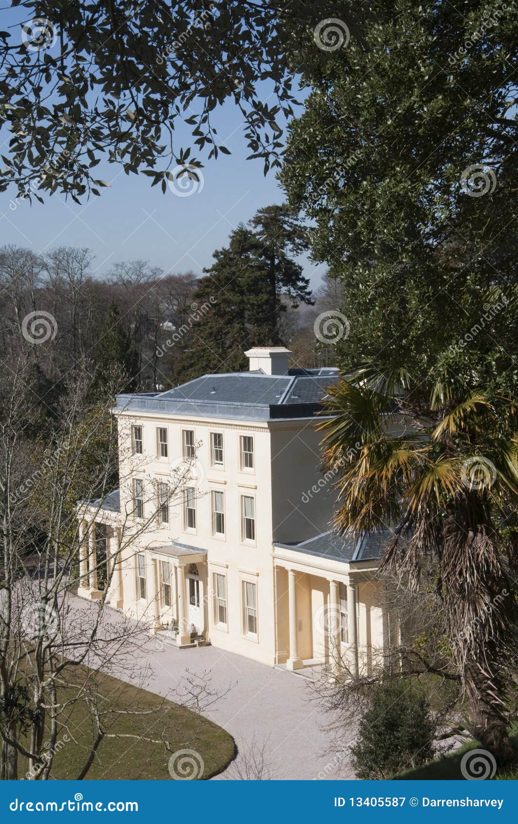 Agatha Christie Holiday Home in Devon Editorial Photography Image of