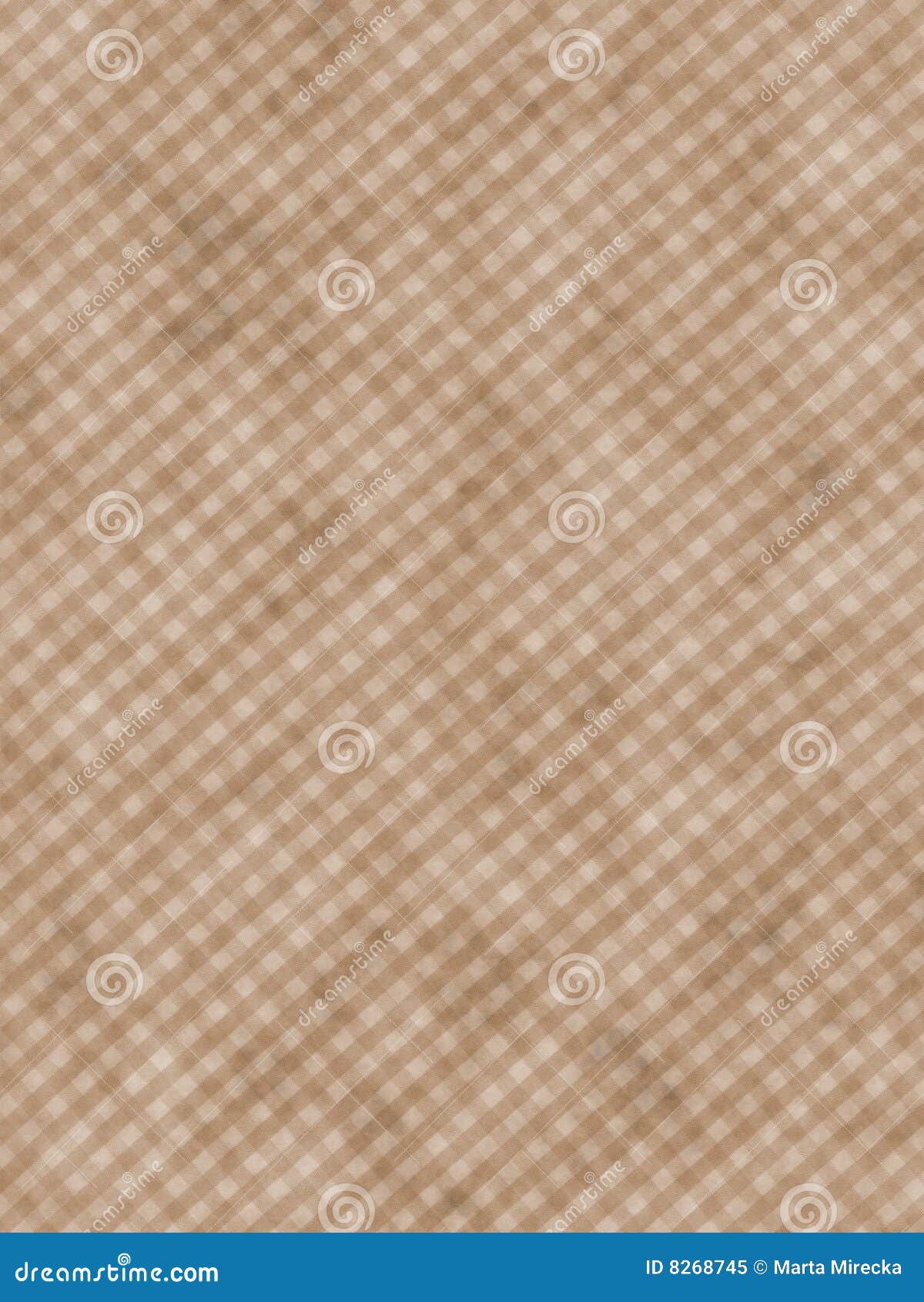 Aged Checkered Vintage Fabric Stock Image Image of rectangular