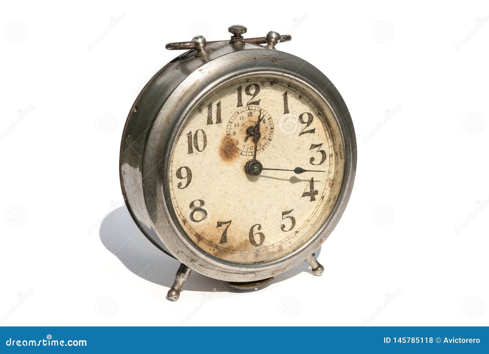 Damaged Alarm Clock Isolated White Background Stock Photos - Free \u0026  Royalty-Free Stock Photos from Dreamstime, image size:1600x1157
