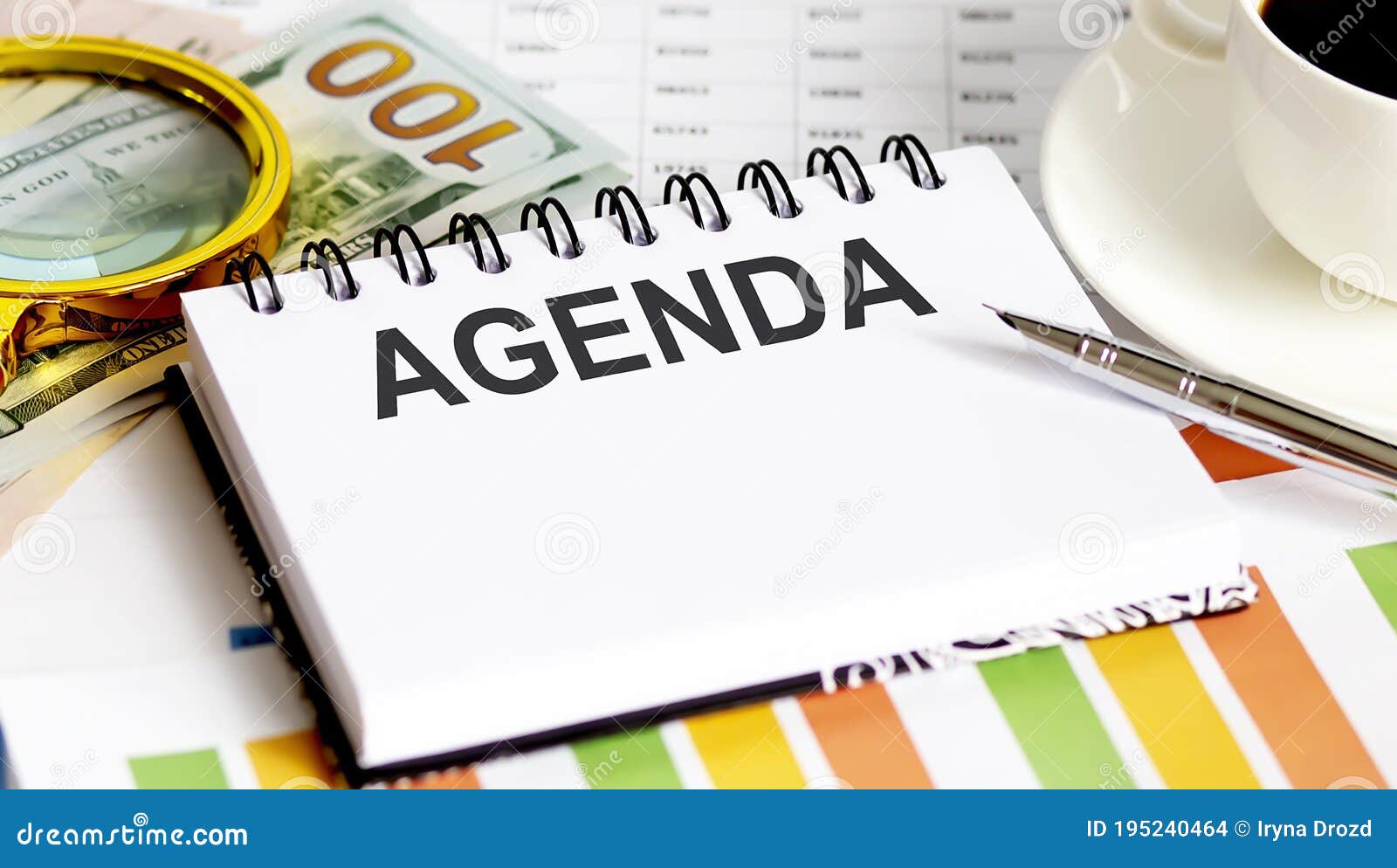 business plan agenda book