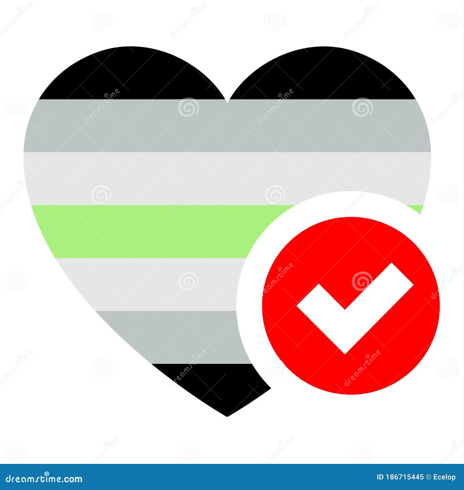 Flag In Heart Shape Vector Illustration For Your Design Stock Vector Illustration Of Peace Equality Flag In Heart Shape Vector Illustration For Your Design Stock Vector Illustration Of Peace Equality