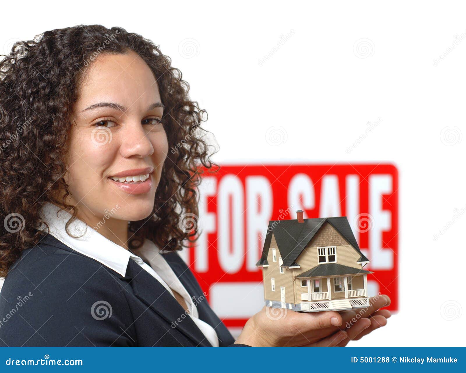 Agente immobiliare fotografia stock. Immagine di agente - 5001288