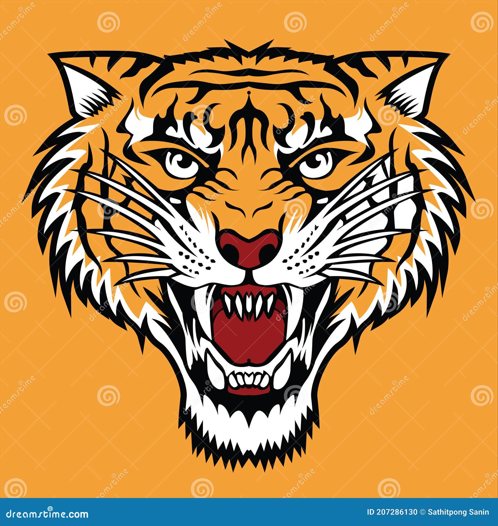 Angry Tiger  Tiger tattoo design Japanese tattoo art Tiger art