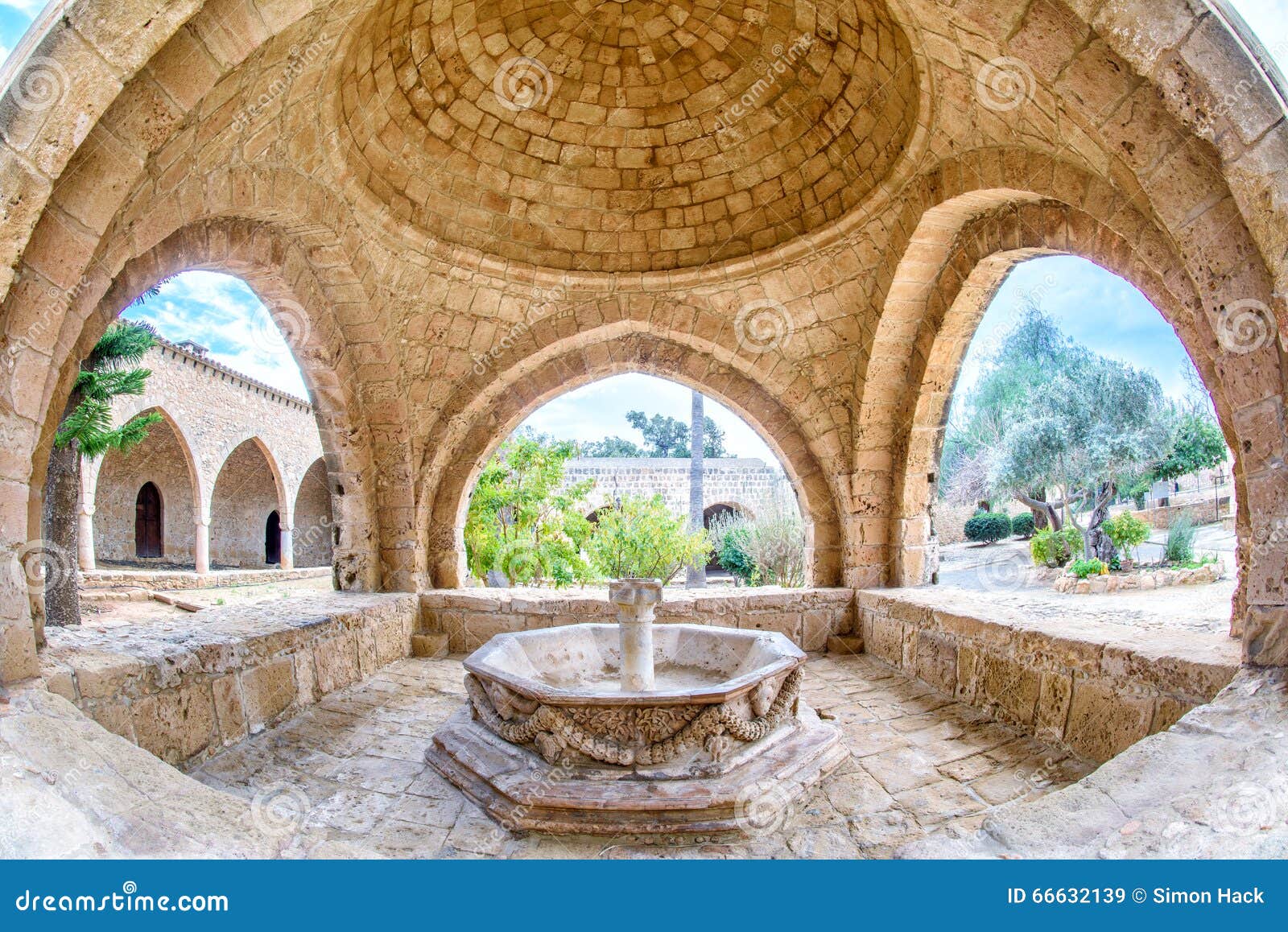 agia napa monastery fountain in cyprus 3