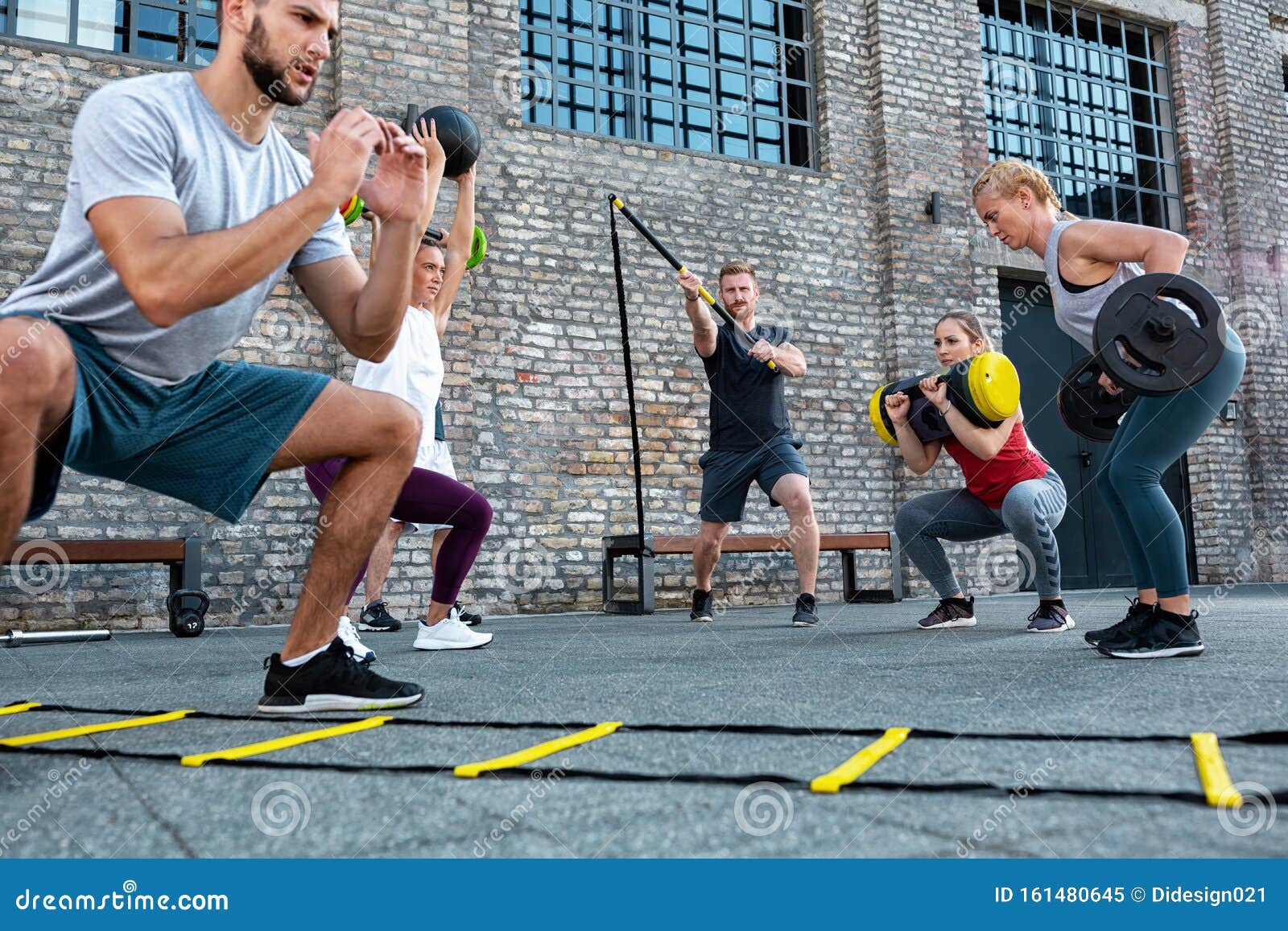  Ladder strength workout for push your ABS