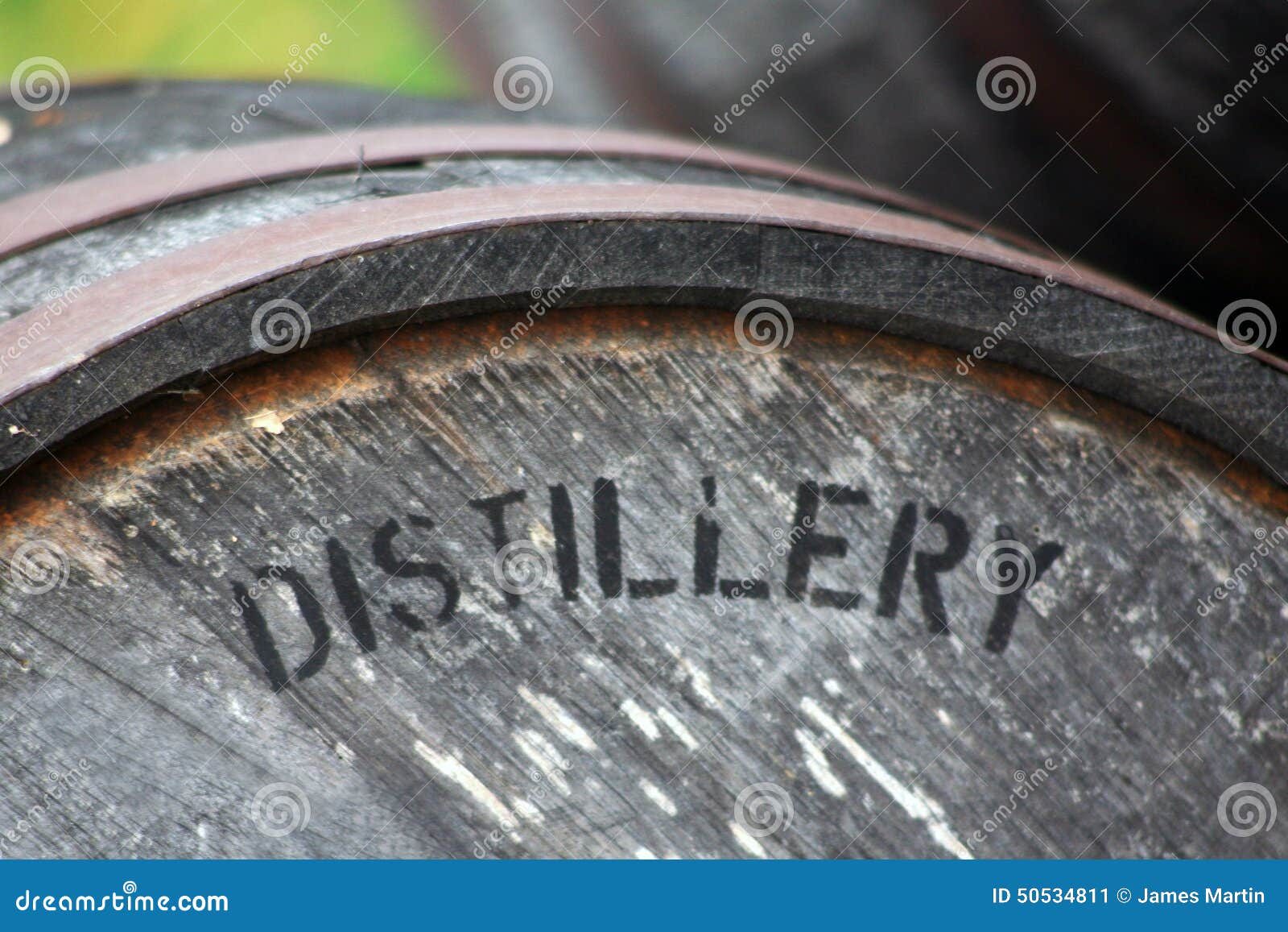 aging barrel for whiskey or bourbon