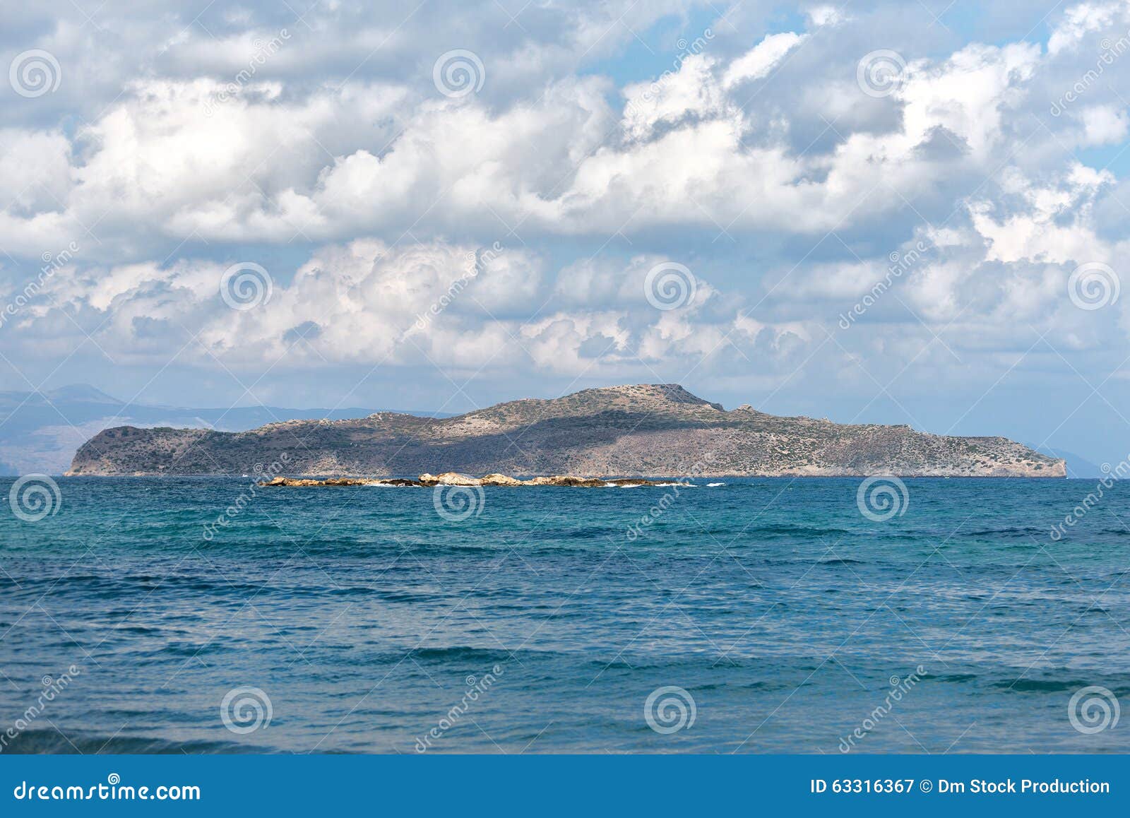 Agioi Theodoroi. stock image. Image of peaceful, cliff - 63316367