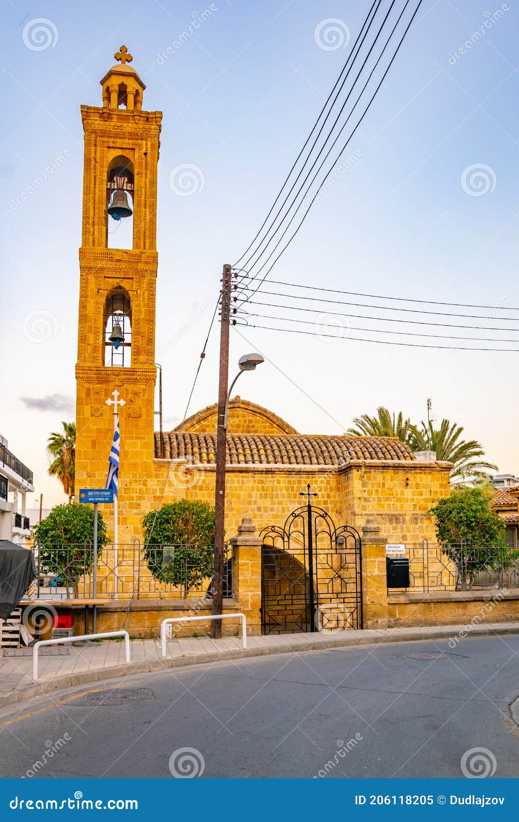 agios antonios church at nicosia, cyprus