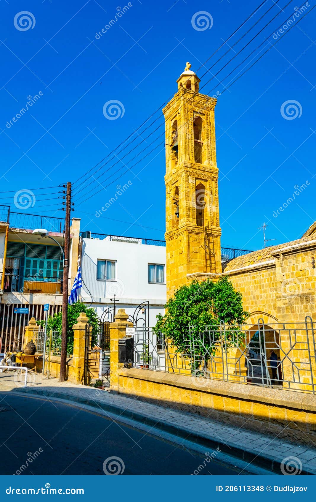 agios antonios church at nicosia, cyprus