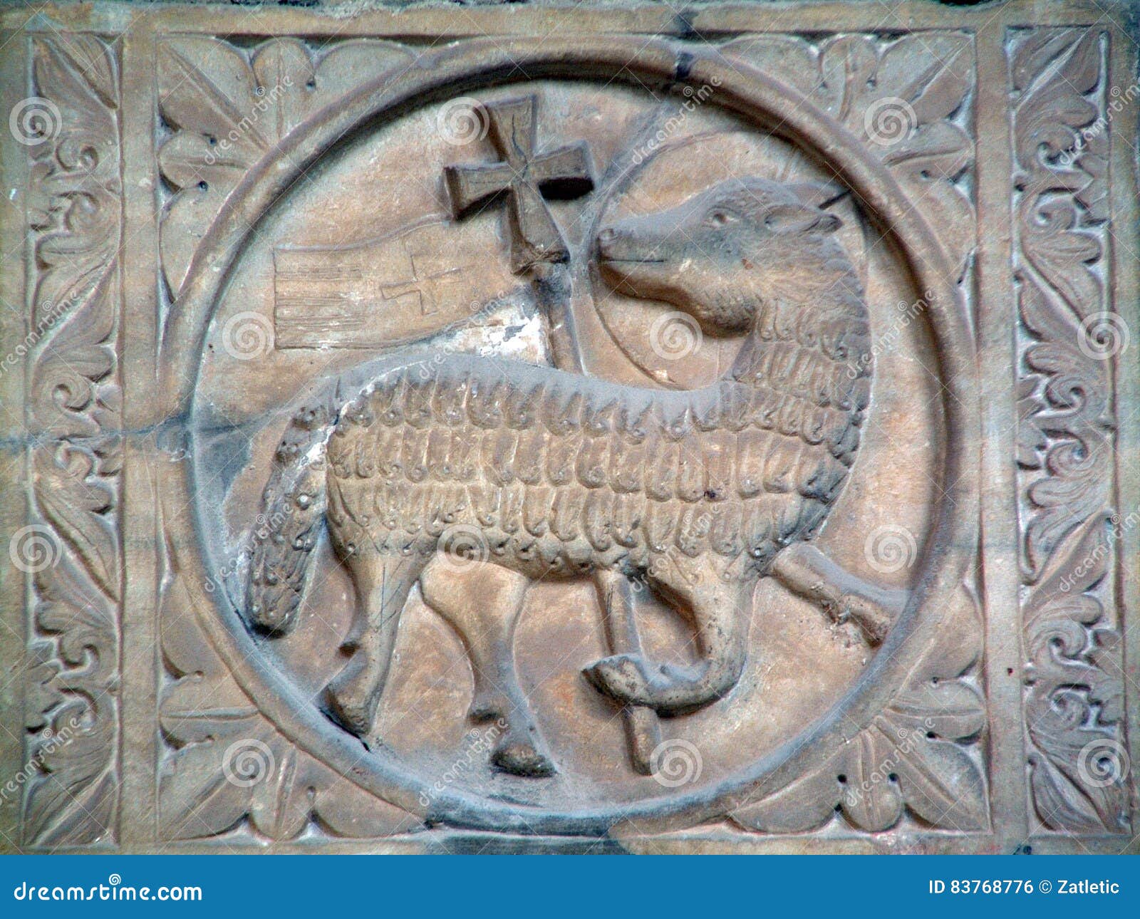 Agnus Dei, El Cordero De Dios Foto de archivo Imagen de rezo
