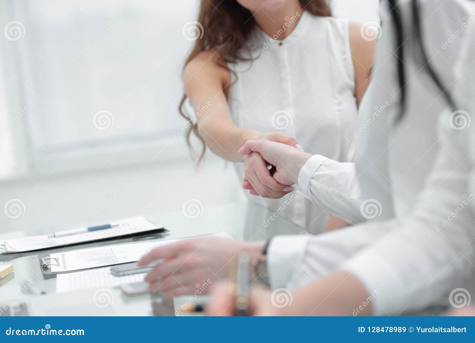 Agreement between Real Estate Agent and Buyer Stock Image Image of