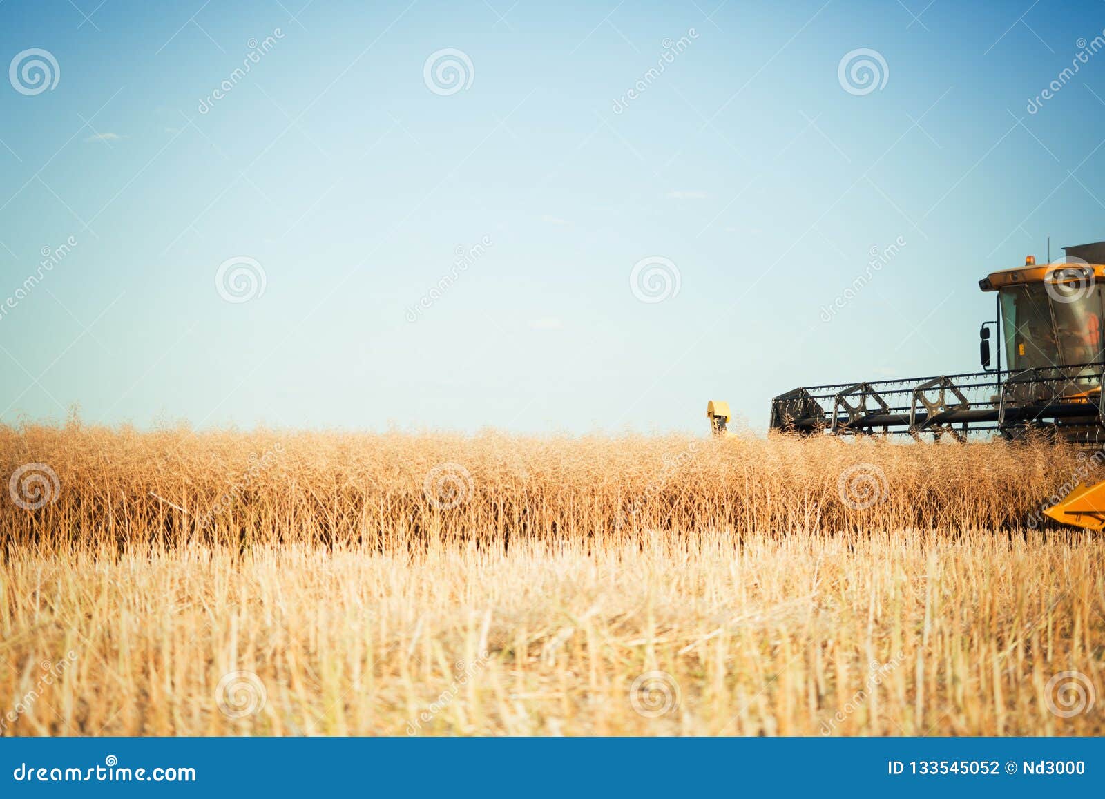 agricultura machine working in fields