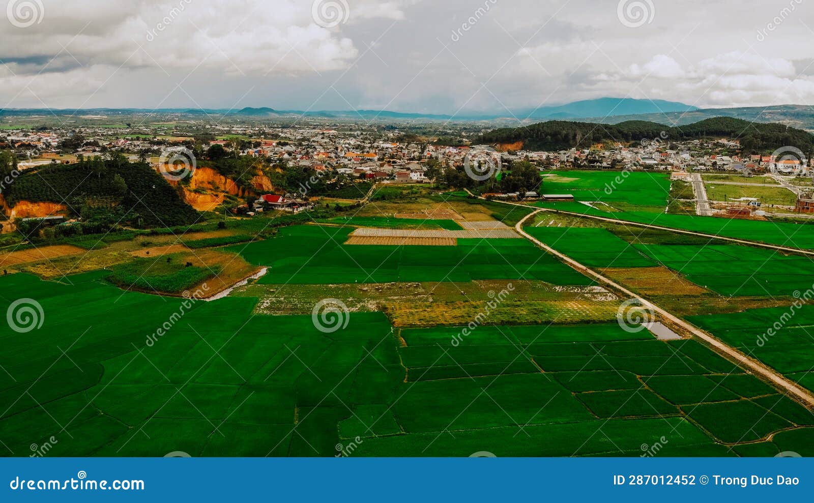 agricultural area in lam ha