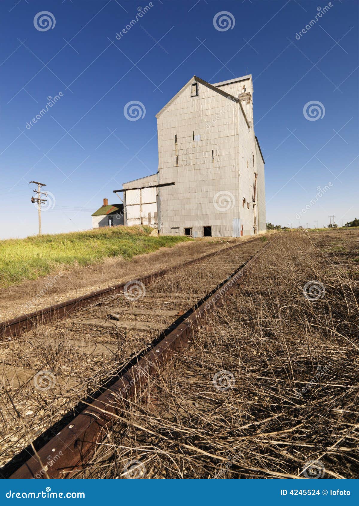 Agricultural building. stock photo. Image of rural, industry 4245524