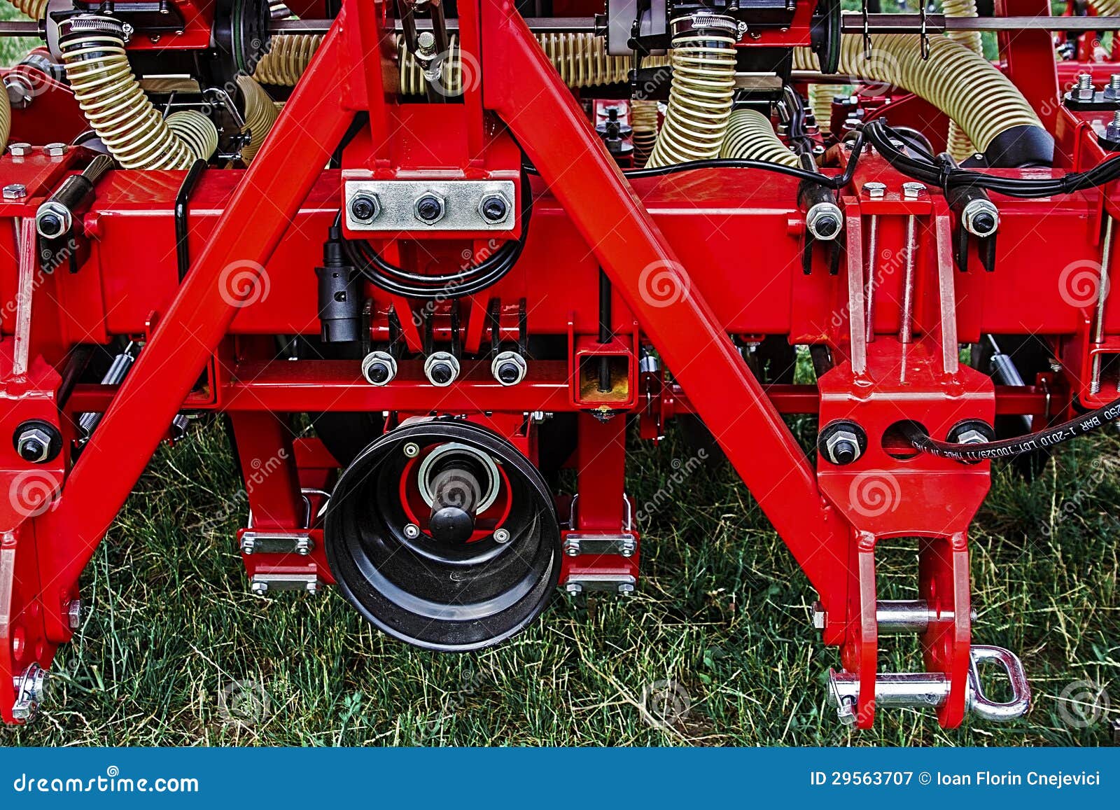 Agricultural Equipment. Details 35 Stock Image Image of heavy