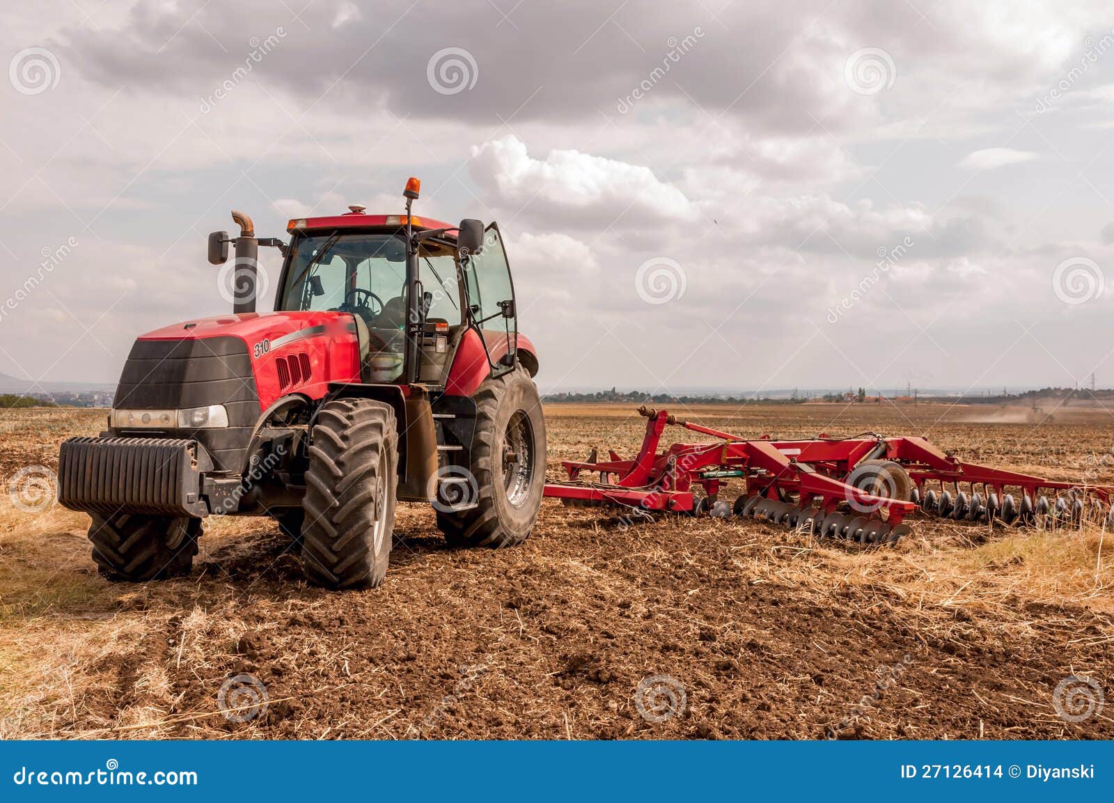 Agricultural machinery stock photo. Image of outdoor 27126414