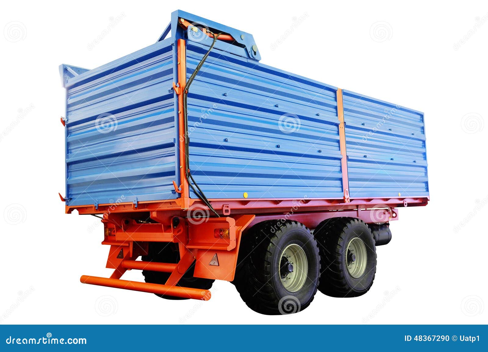 Agricultural trailer stock photo. Image of truck, agriculture 48367290