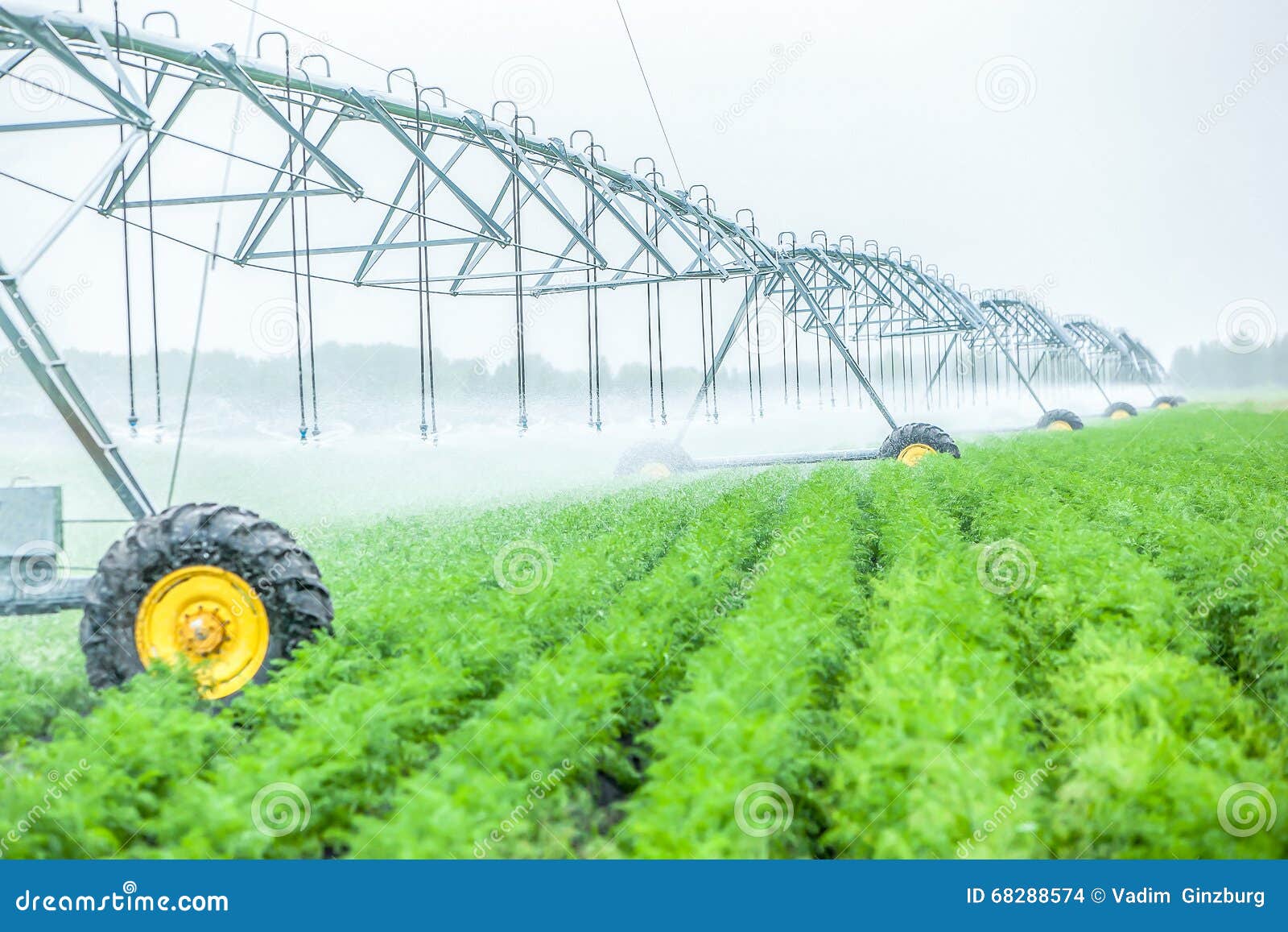 Agriculture Irrigation Machine Stock Photo Image of harvest, machinery 68288574