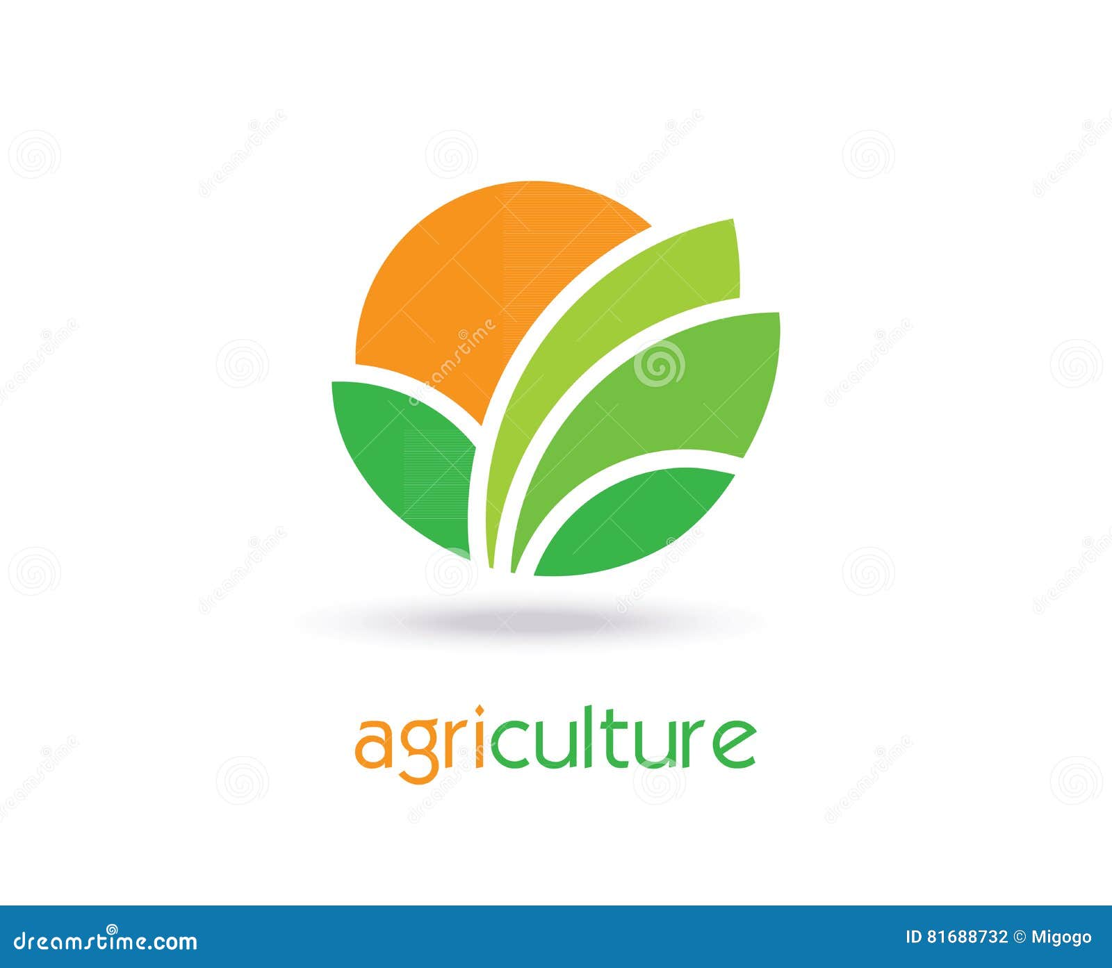 agriculture logo template . icon, sign or .