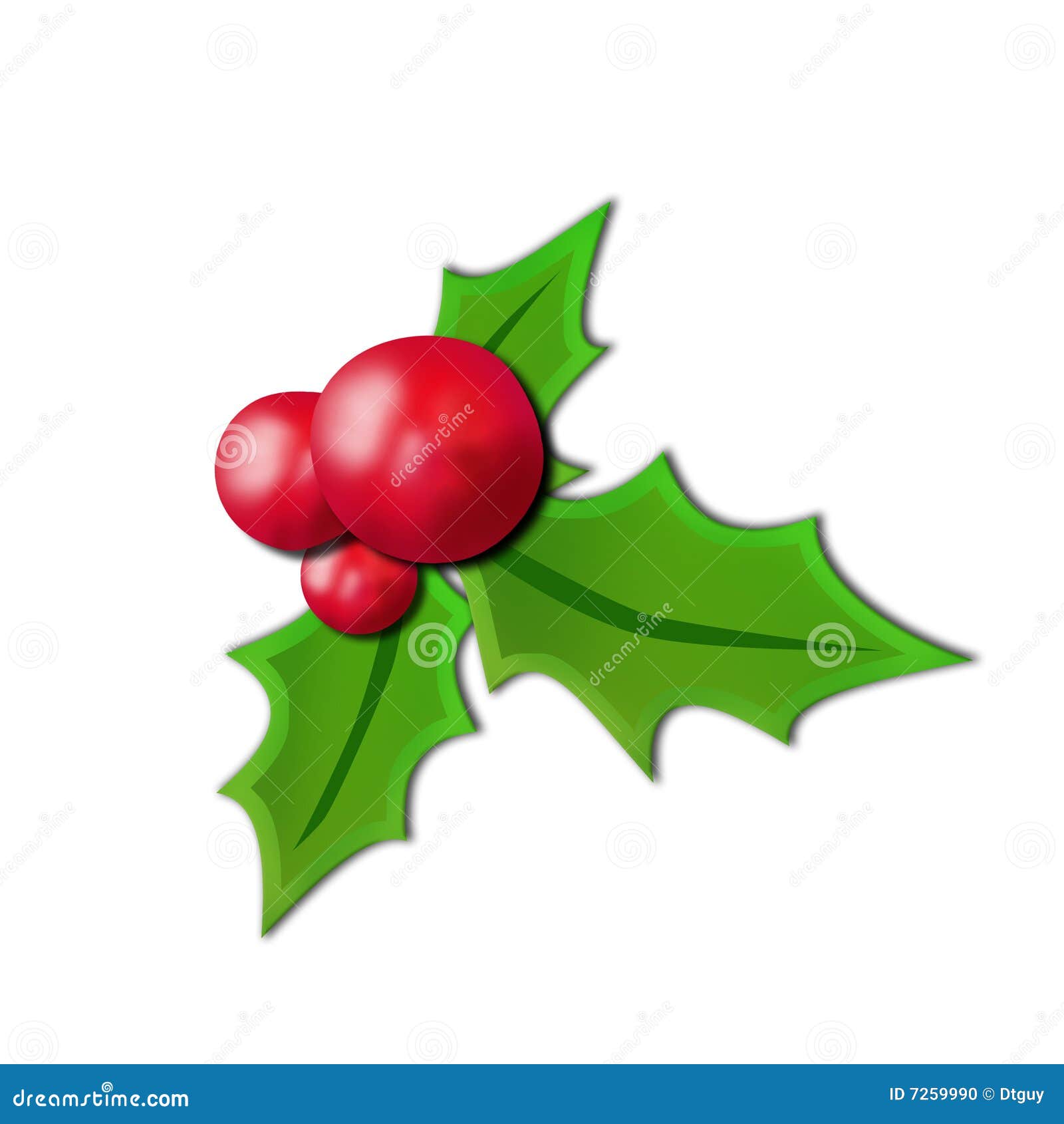 Pungitopo Natale Immagini.Agrifoglio Di Natale Illustrazione Di Stock Illustrazione Di Filiale 7259990