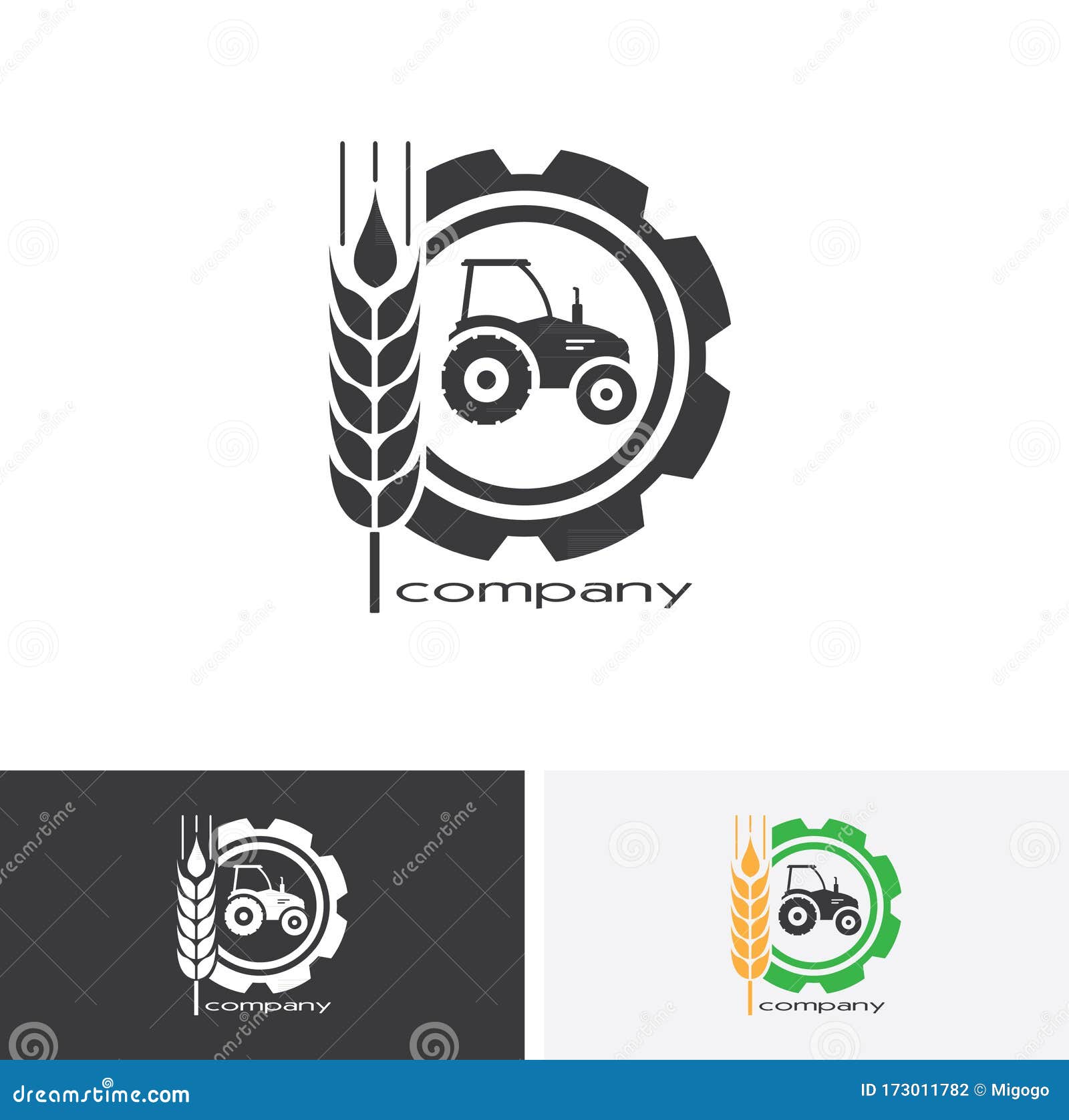 agro company icon  . sign or , logo  for idustrial company or agriculture company. farming.