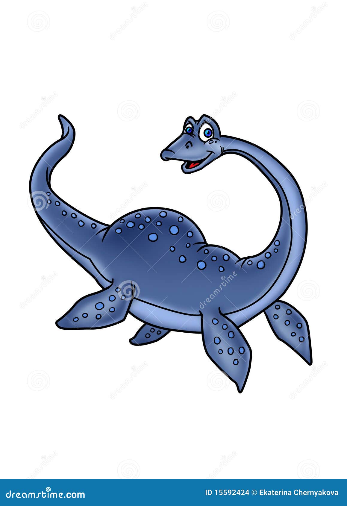 Agua del dinosaurio stock de ilustración. Ilustración de sartén - 15592424