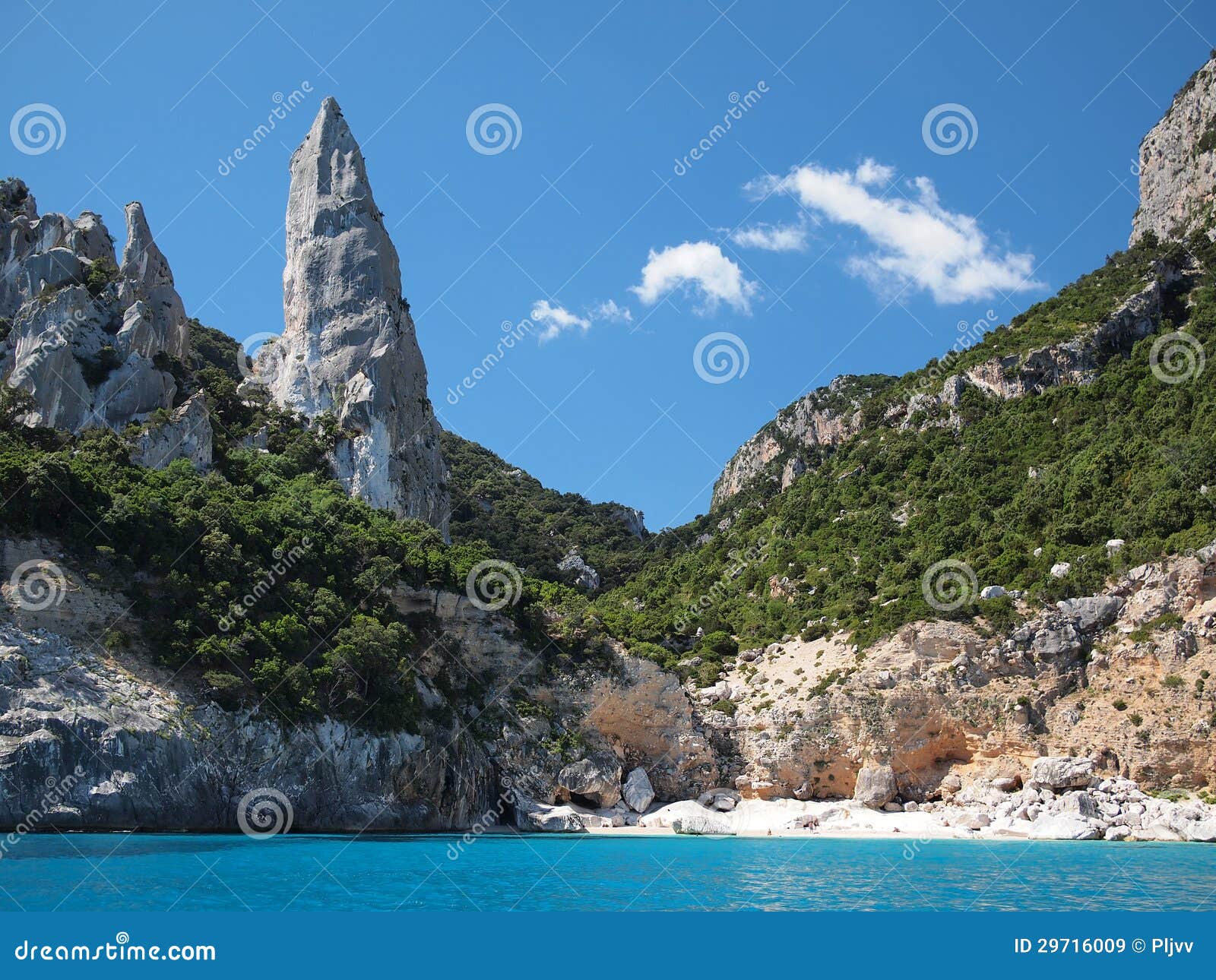 sardinia cala goloritze beach