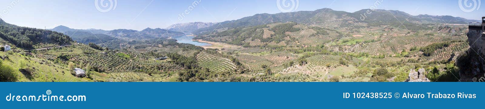 aguilon lookout, hornos de segura, guadalquivir river view, jaen, spain