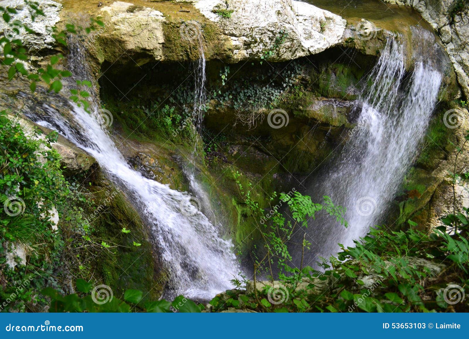 agura waterfalls in sochi