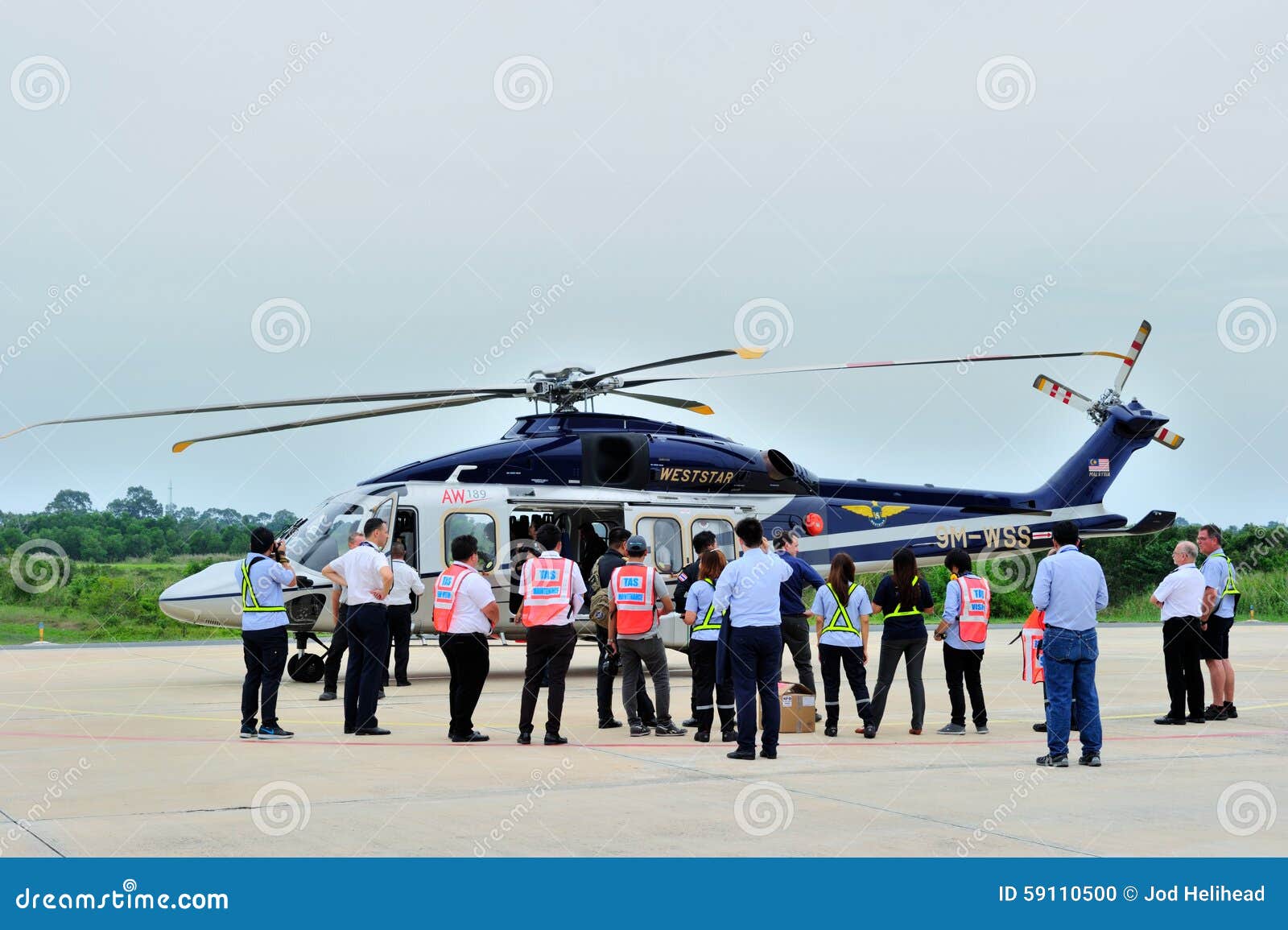 AgustaWestland AW189 Asia Tour Visiting Thailand Editorial