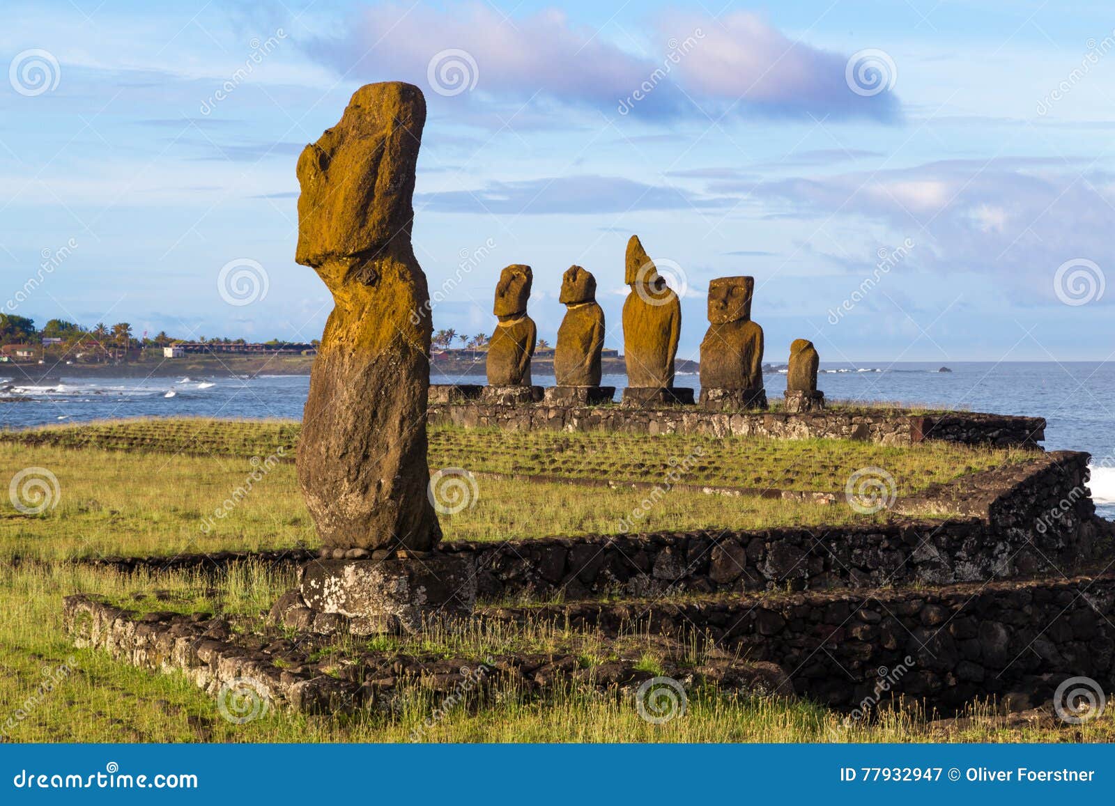 ahu tahai on easter island