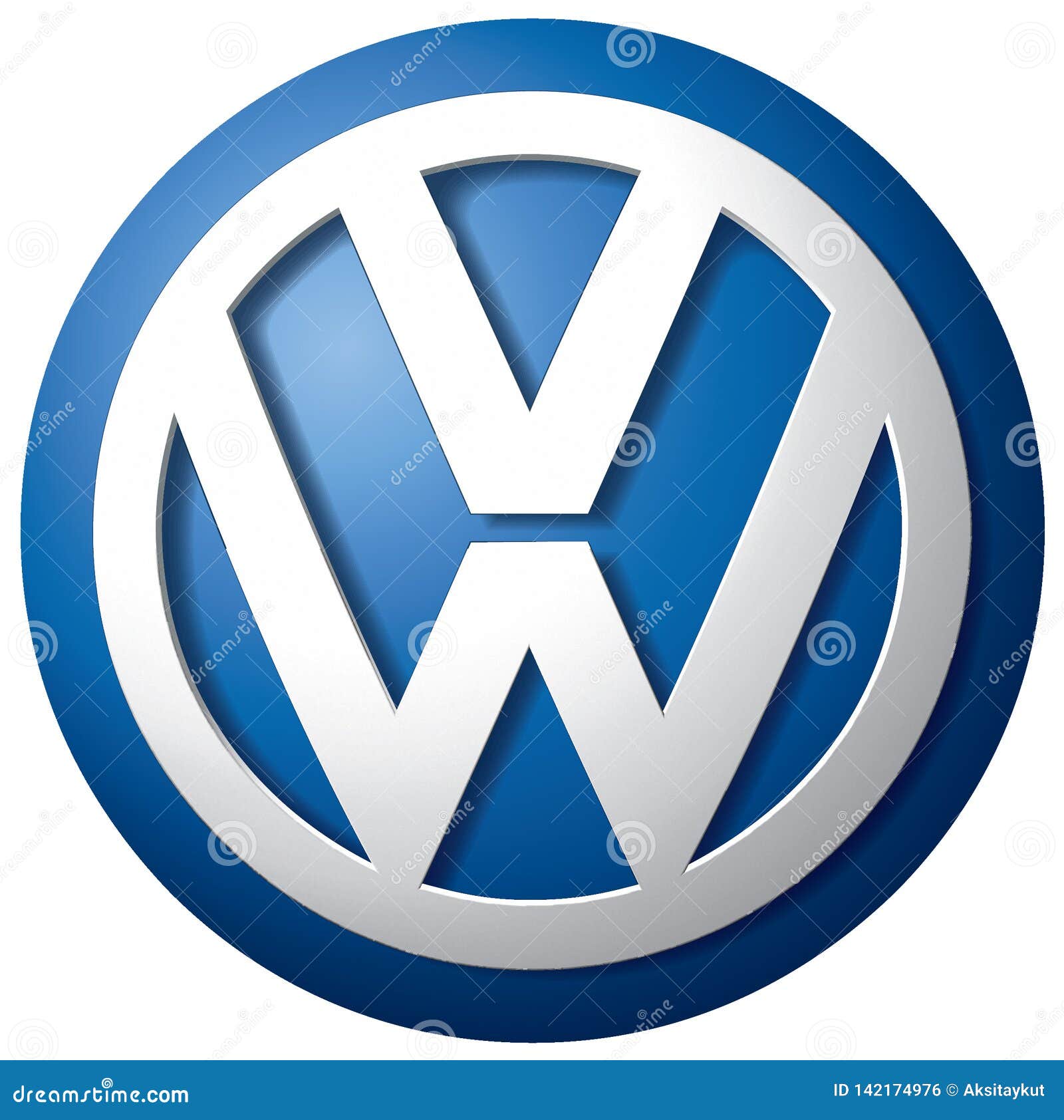 Volkswagen Icon Logo Editorial Photo Illustration Of Icon 142174976