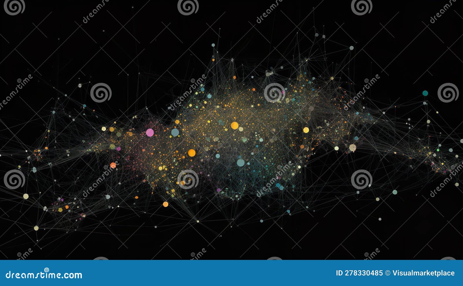 Ai Driven Big Data Analytics Visualization Stock Illustration Ai Driven Big Data Analytics Visualization Stock Illustration
