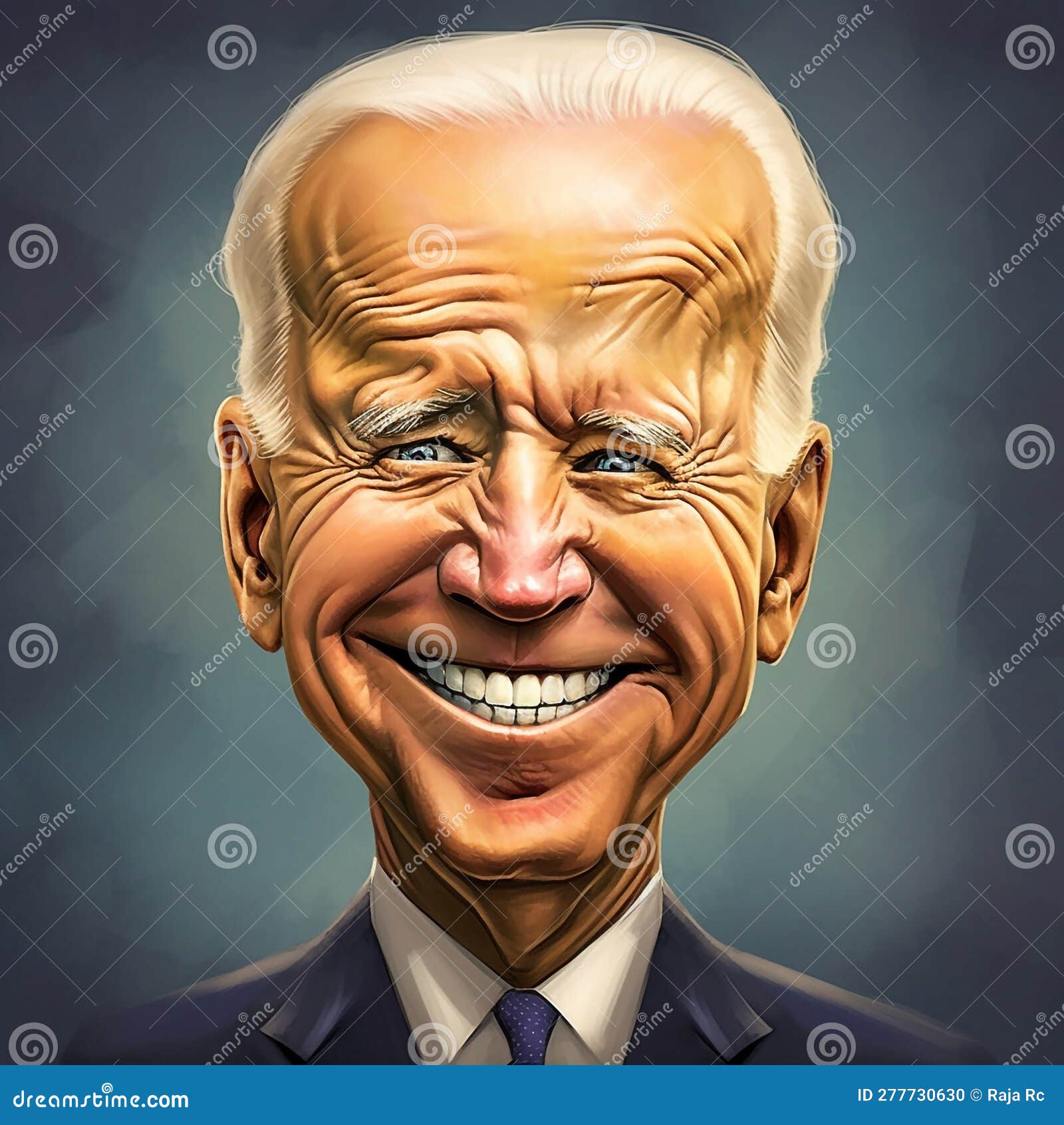 Caricature of Joe Biden editorial image. Illustration of national ...