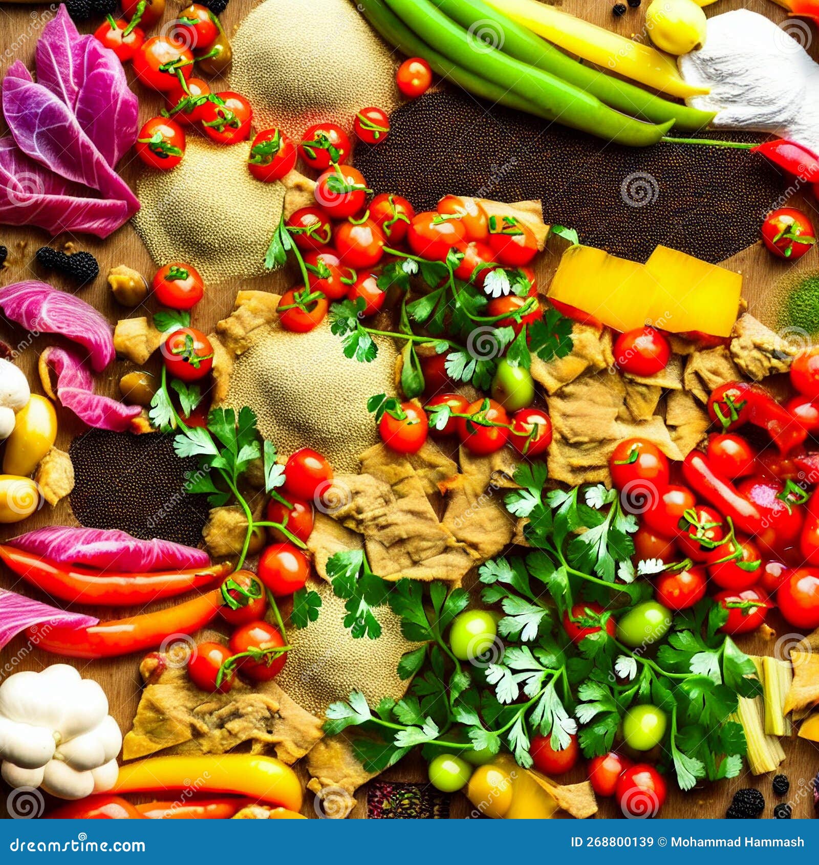 a culinary adventure, tantalizing taste made with generative ai