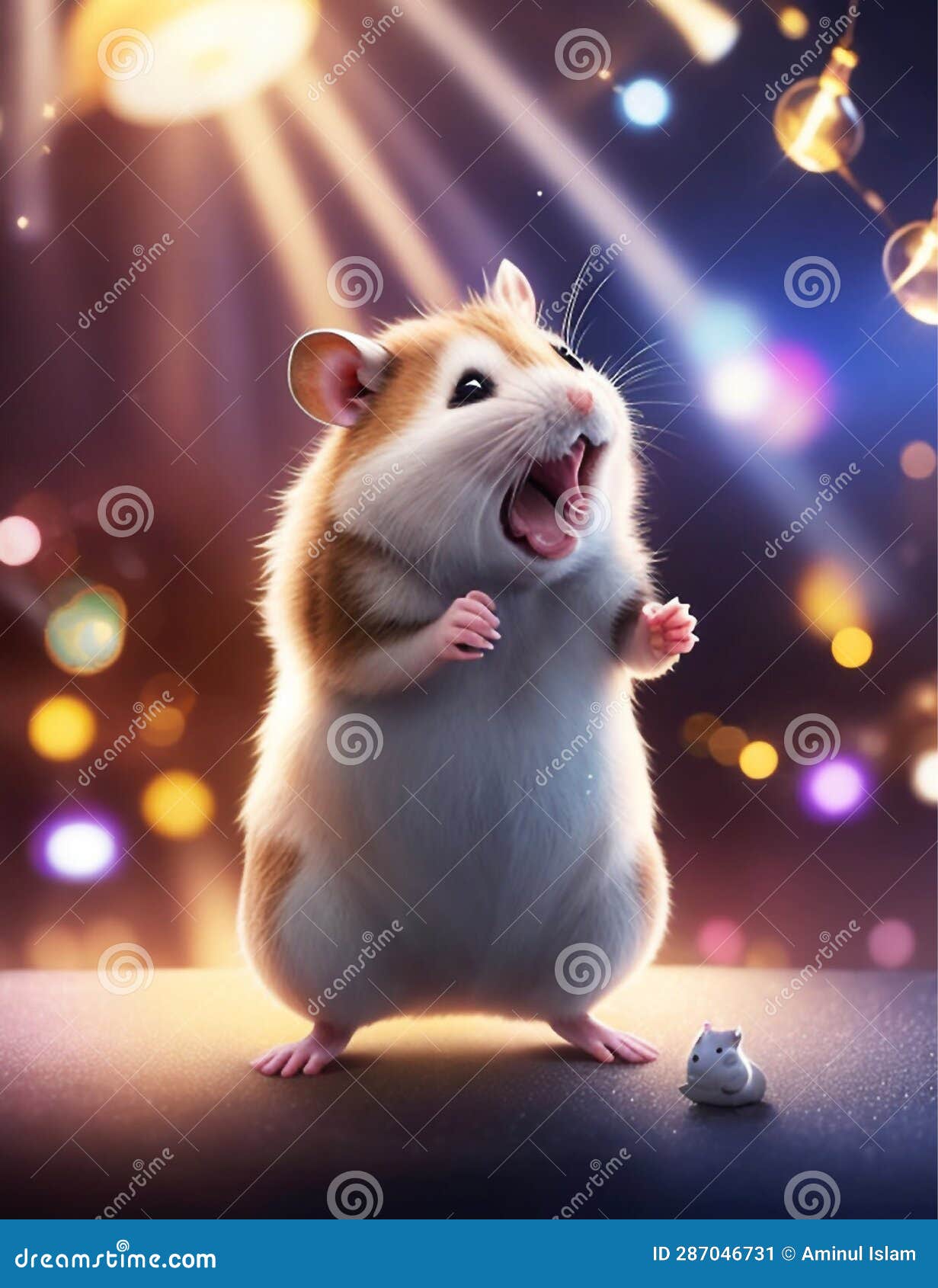 Singing hamster hotsell