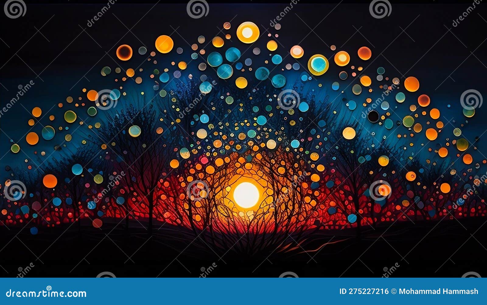 Solstice Radiance A Celestial Display Of Dazzling Lights, Made With