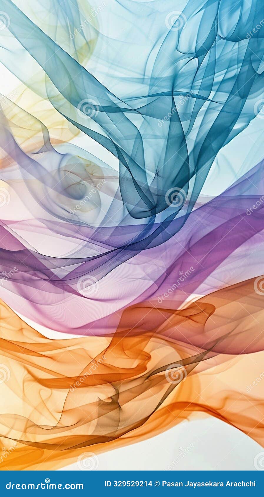 flowing lines harmonizing colors