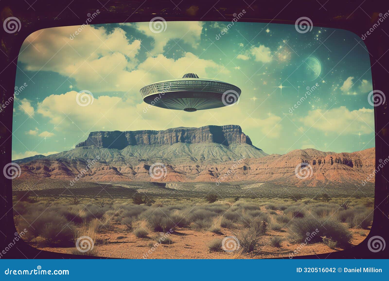 tv style retro sci fi postcard from utah 80s retro nostalgic