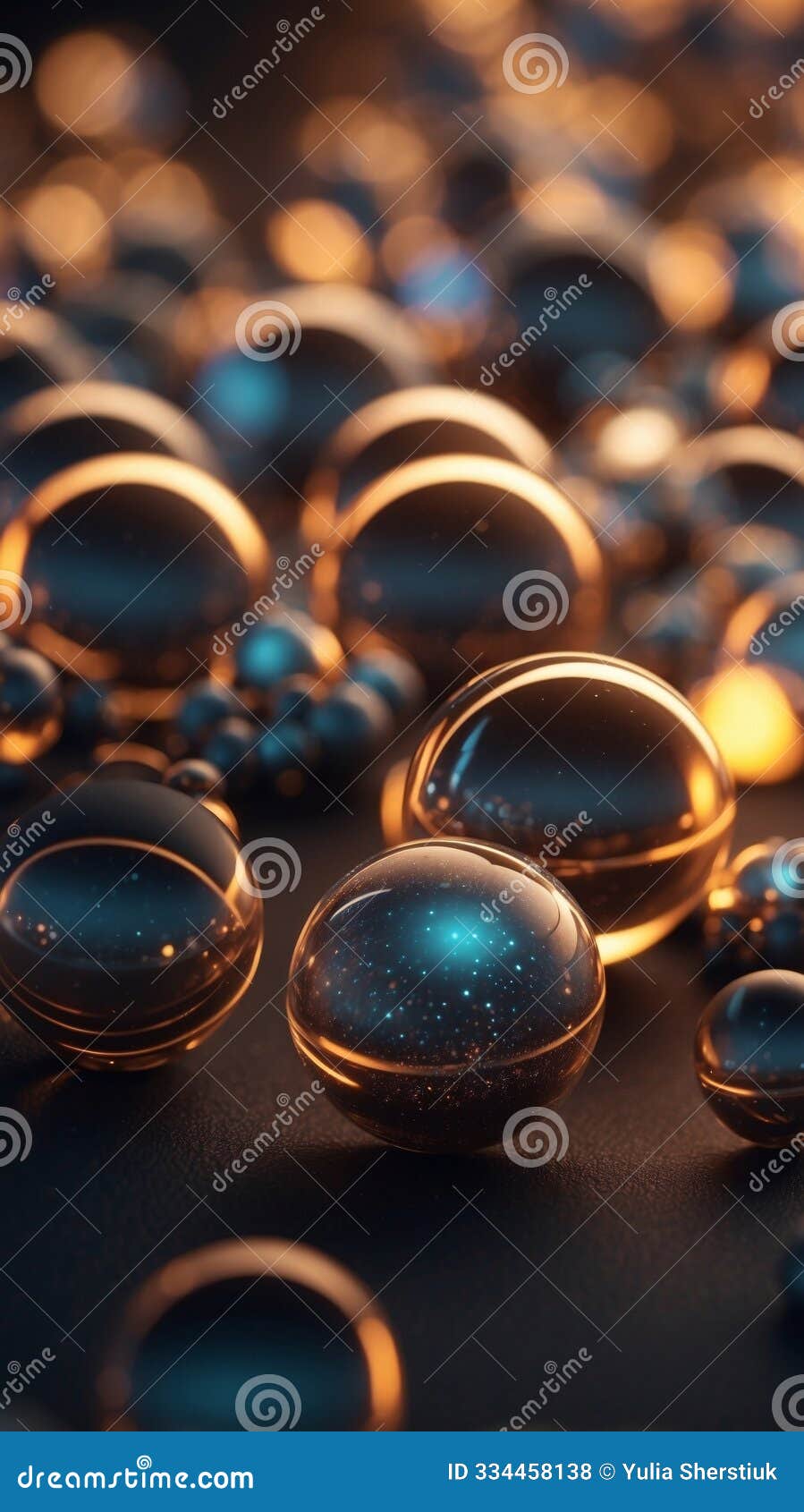 luminous lines and spheres form a technological background with a sense of space.
