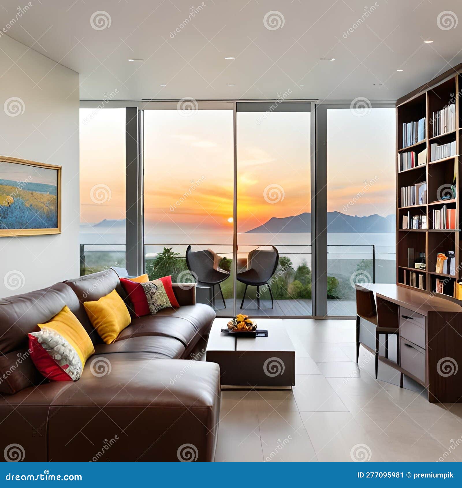 Ai generated room stock illustration. Illustration of scheme – 277095981