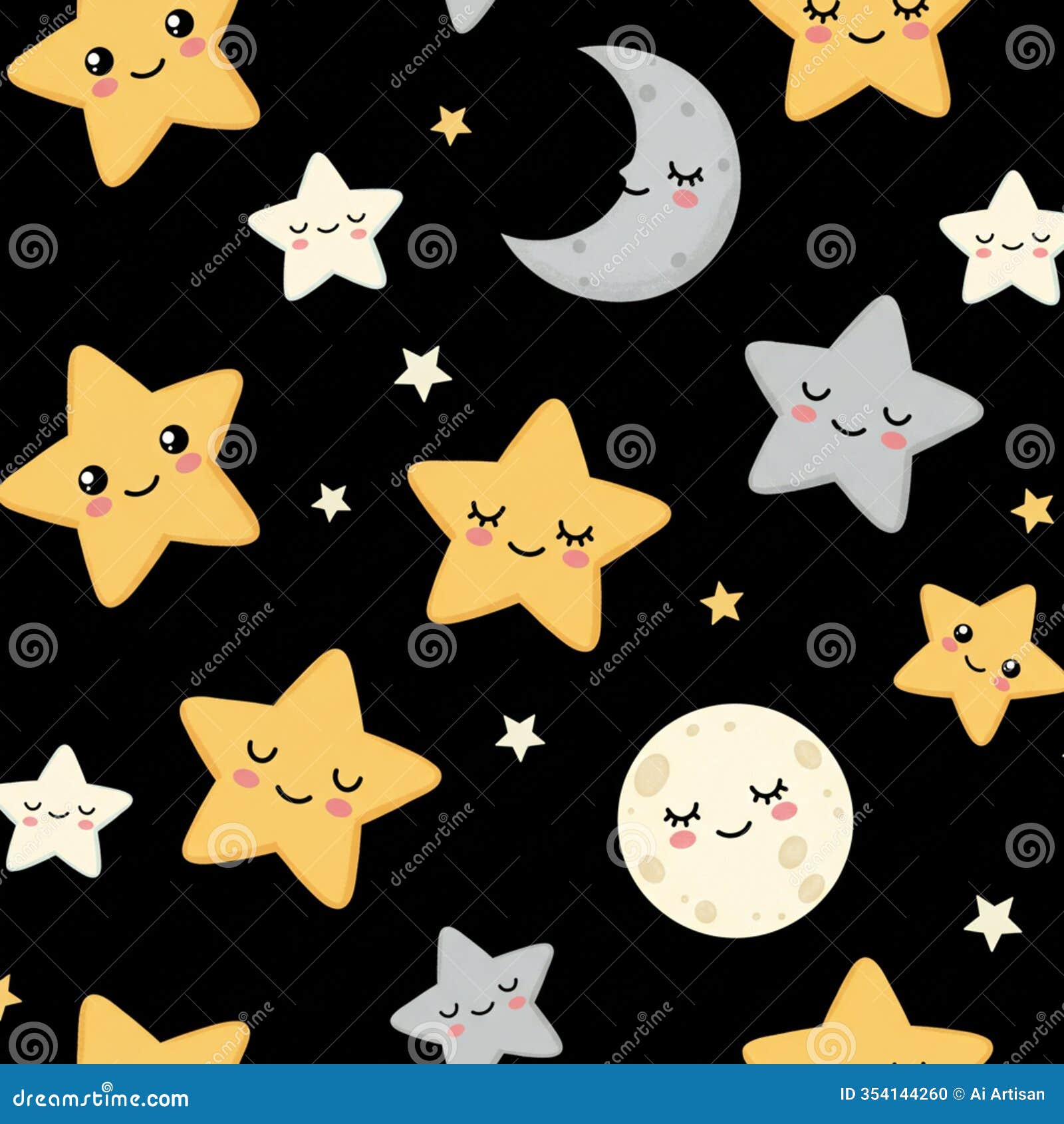 ai-generated seamless pattern  for textiles, wallpapers, and creative projects